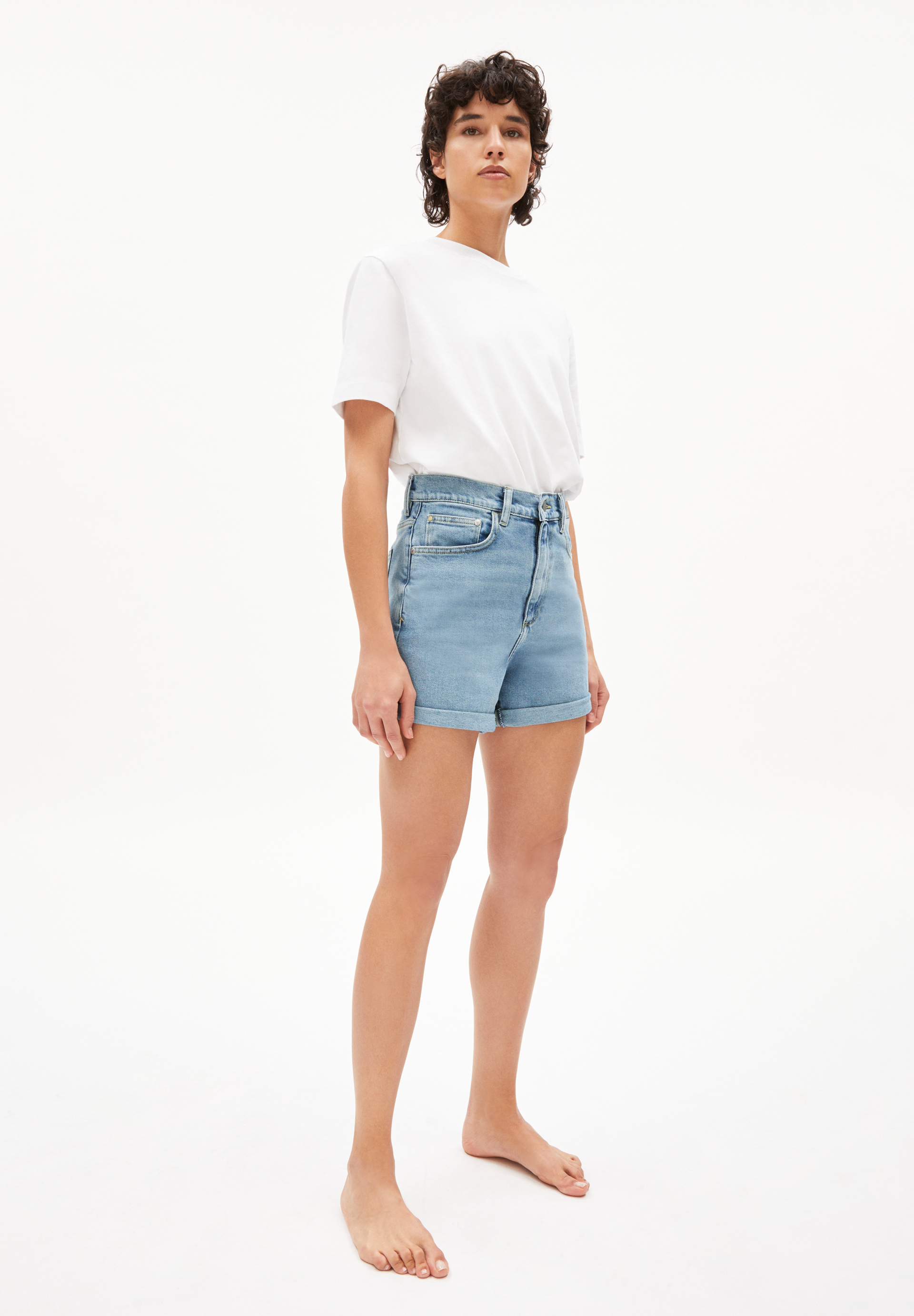 SVIAA Denim Shorts made of Organic Cotton Mix
