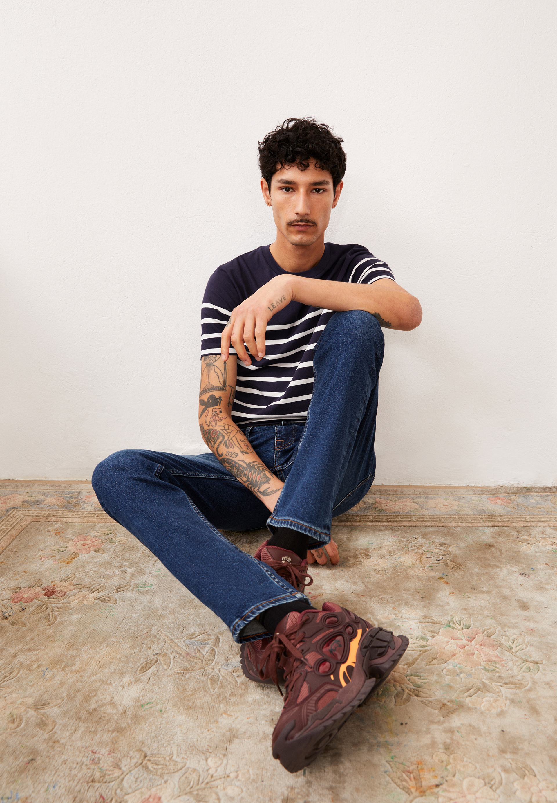 AADROS STRIPES T-Shirt Regular Fit aus Bio-Baumwolle