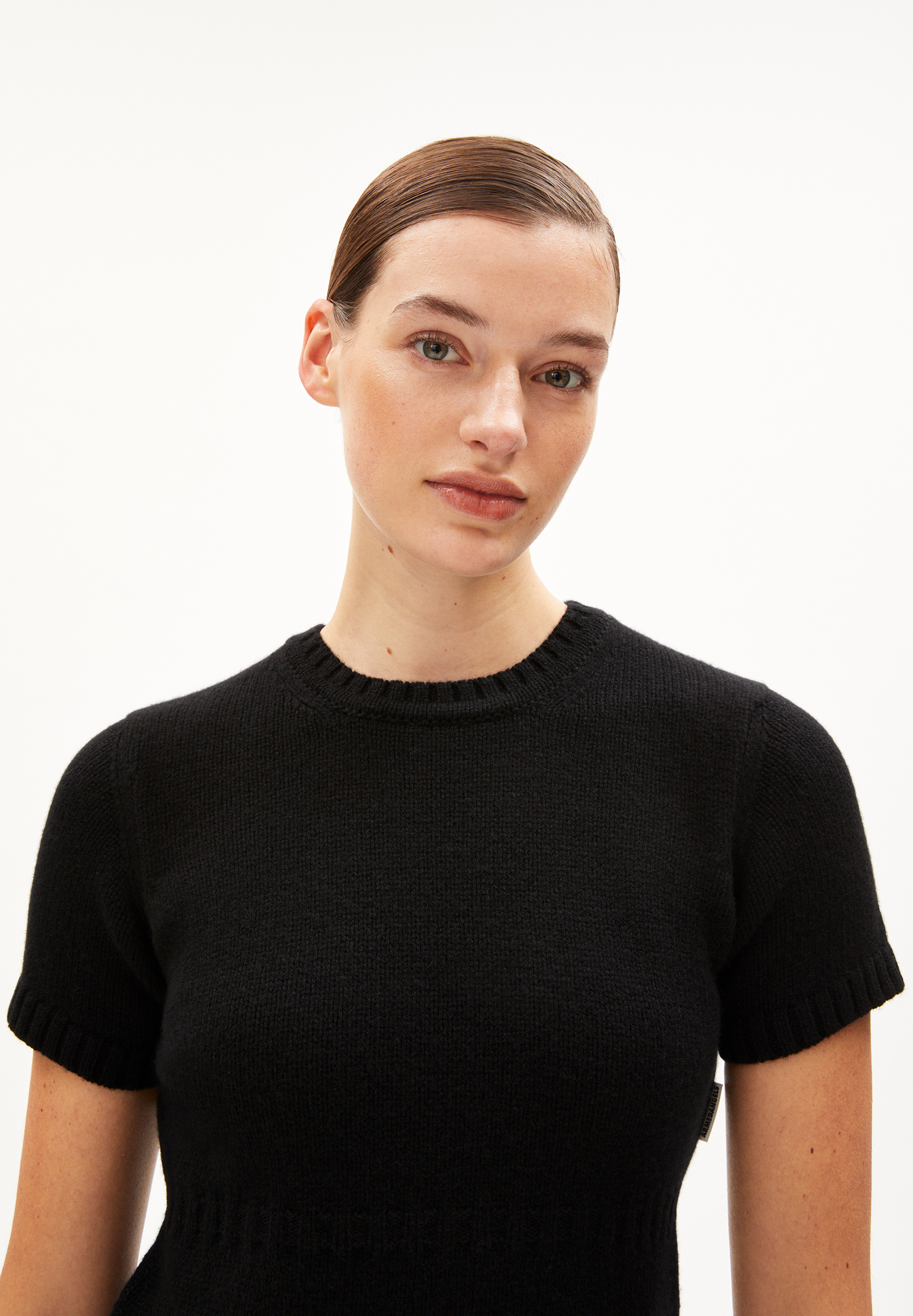 HAAZEL REGLANA Knit Dress Regular Fit made of Organic Wool Mix