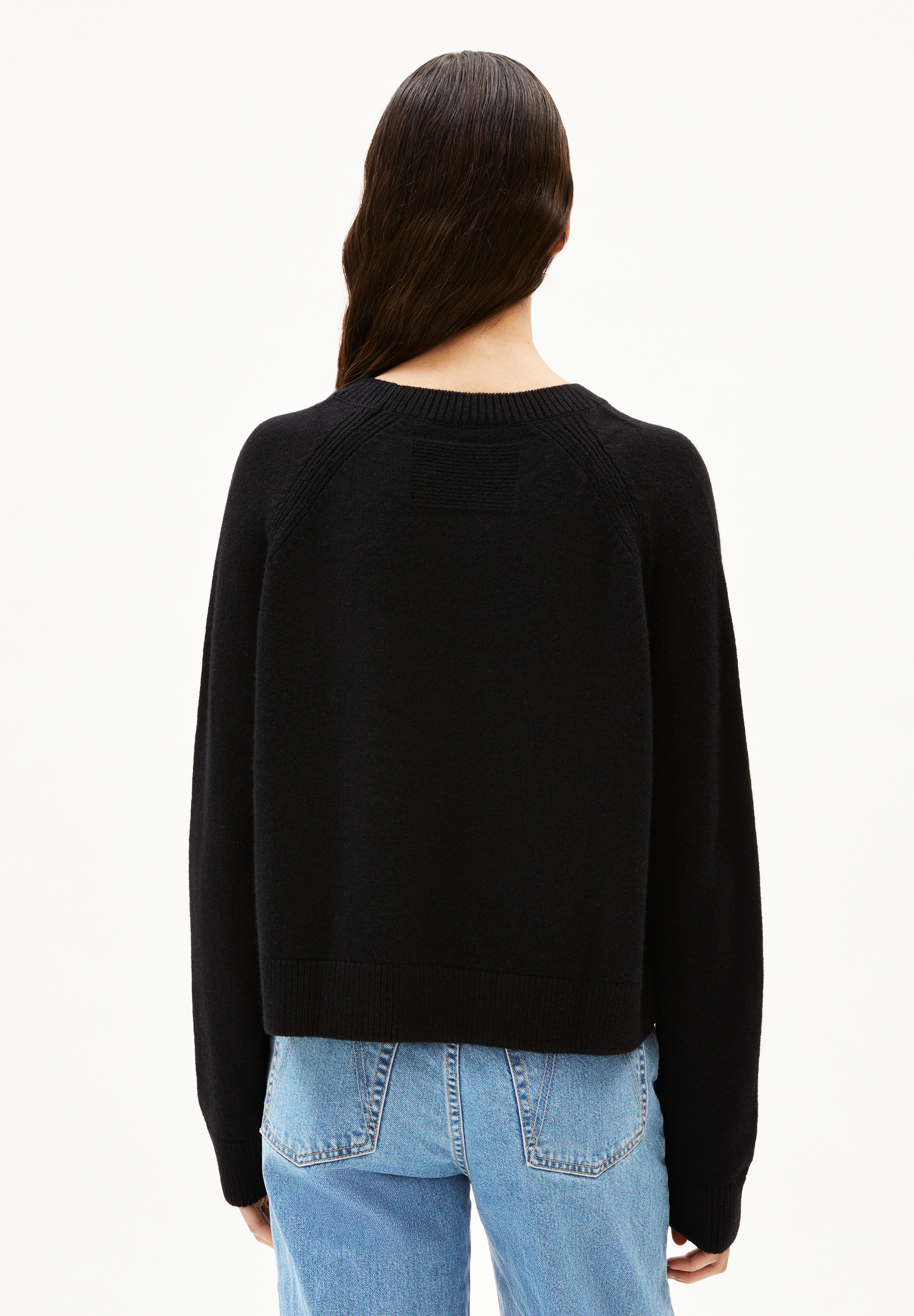 DILIRIAA REGLANA Pull coupe ample en laine bio mélangée