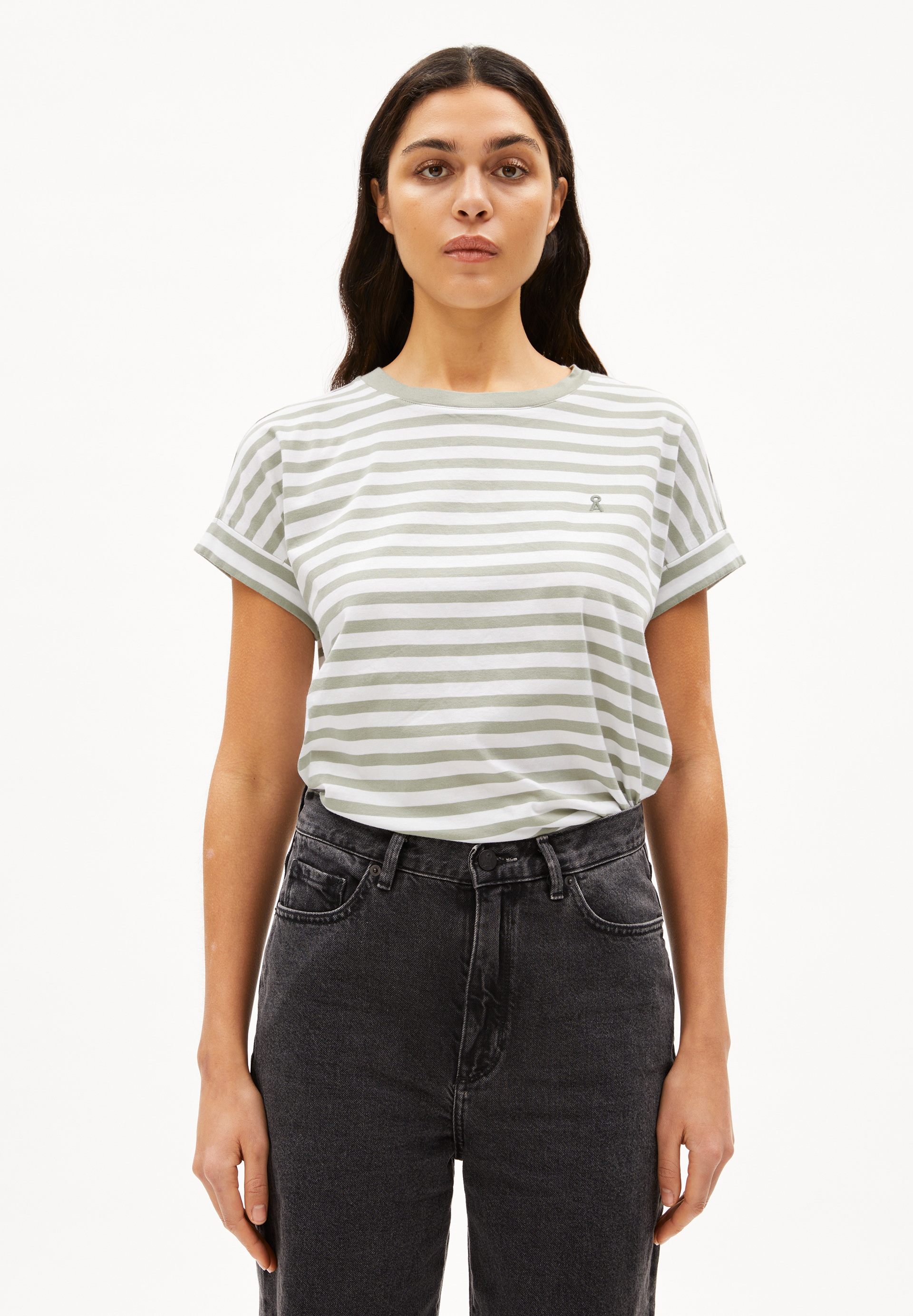 IDAARA STRIPES T-shirt van biologisch katoen
