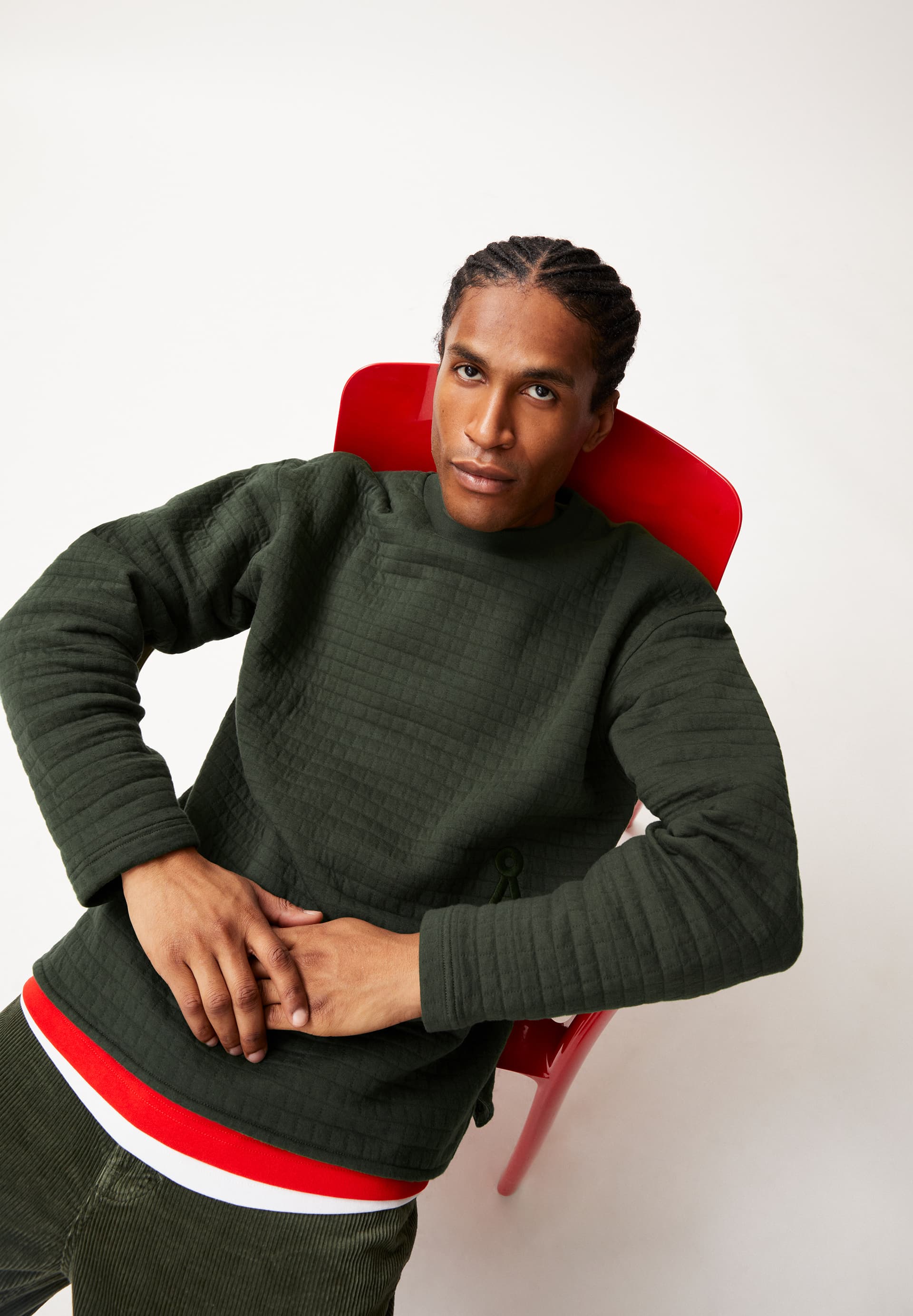 JOAAS Sweatshirt Relaxed Fit aus Bio-Baumwolle