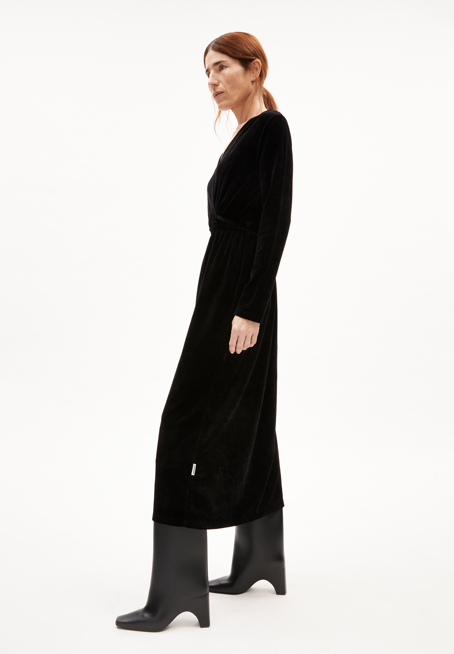 VERLAAR Jerseykleid Regular Fit aus Samt