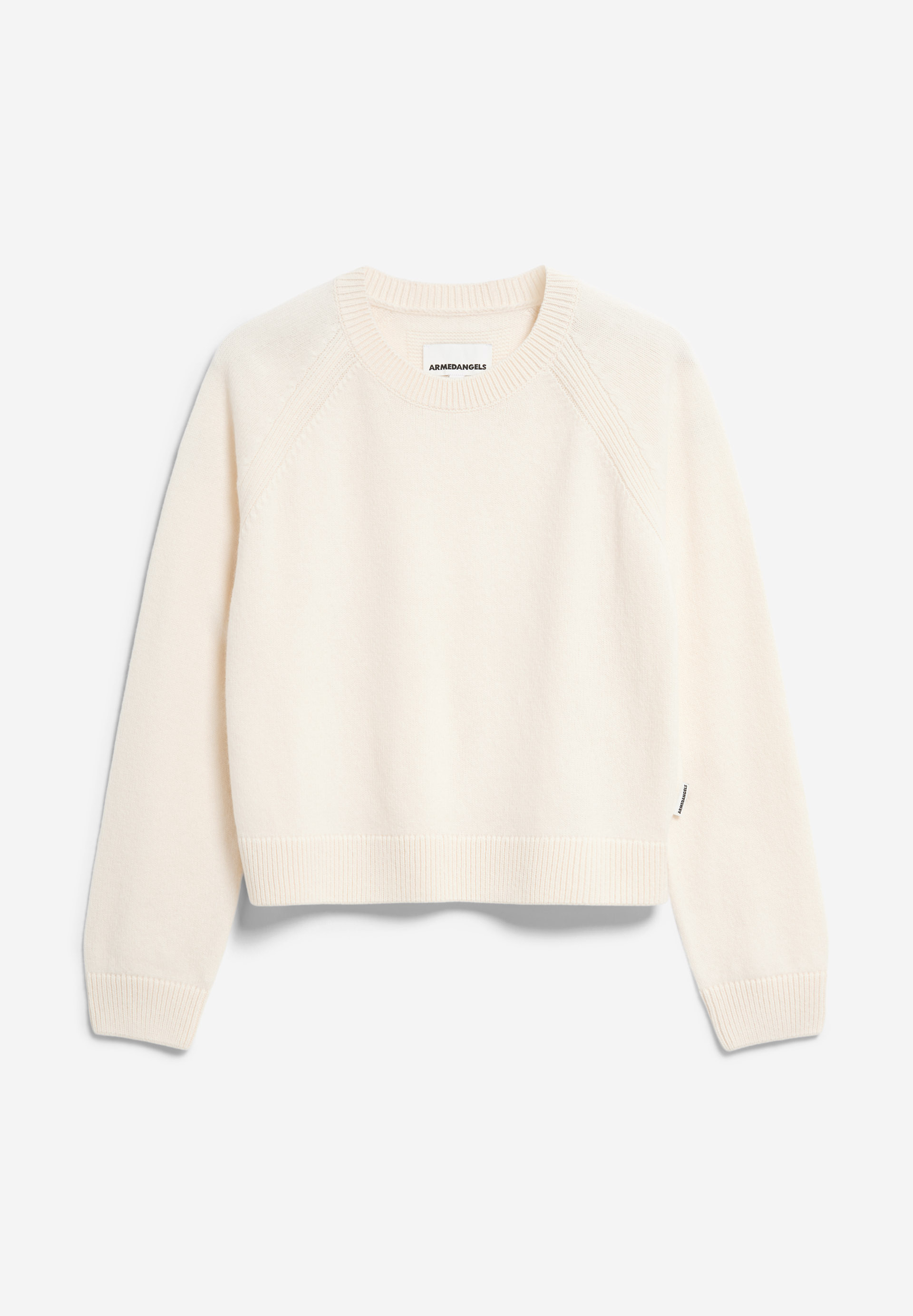 DILIRIAA REGLANA Pull coupe ample en laine bio mélangée