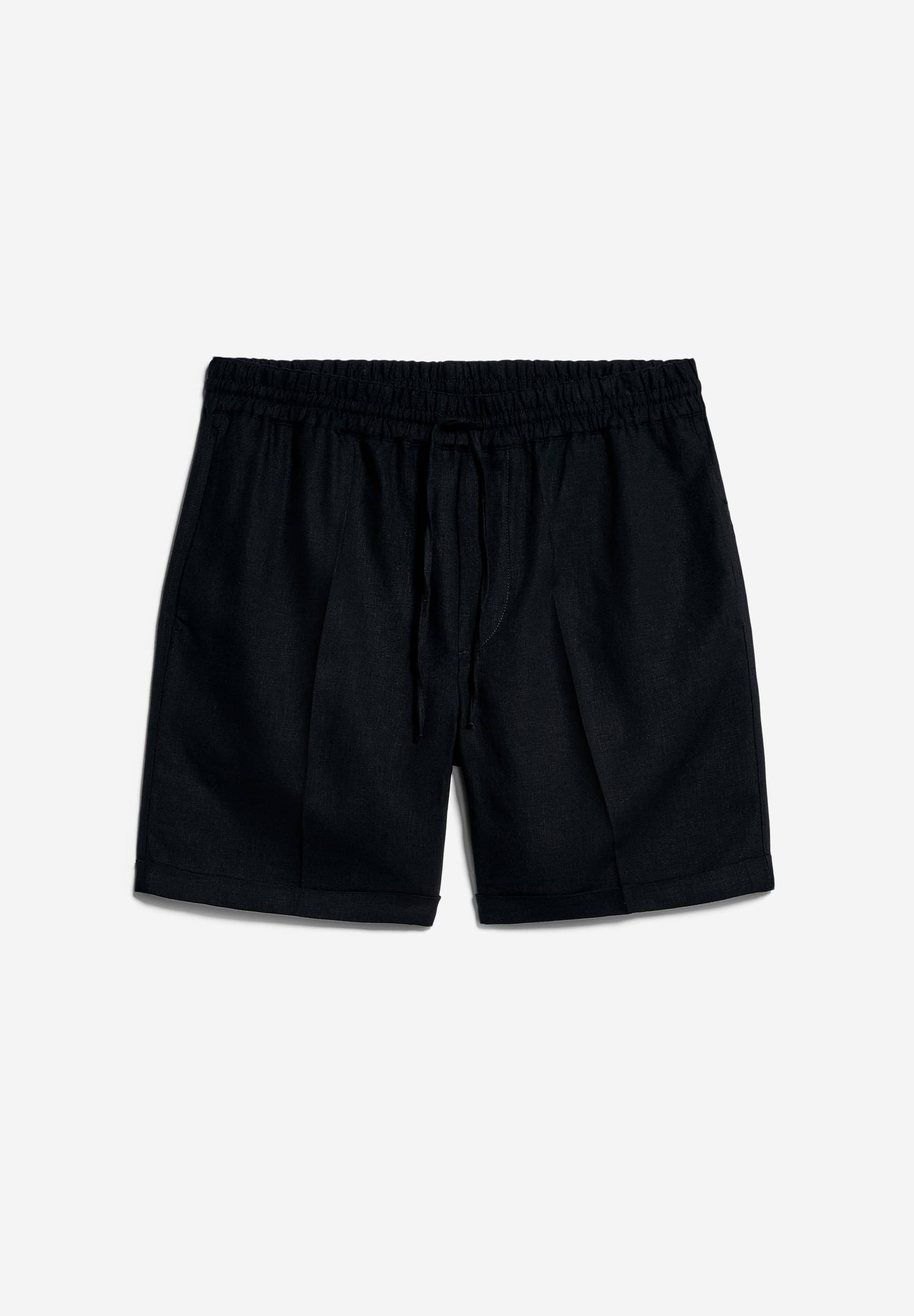 JAACQUE Shorts aus Leinen-Mix