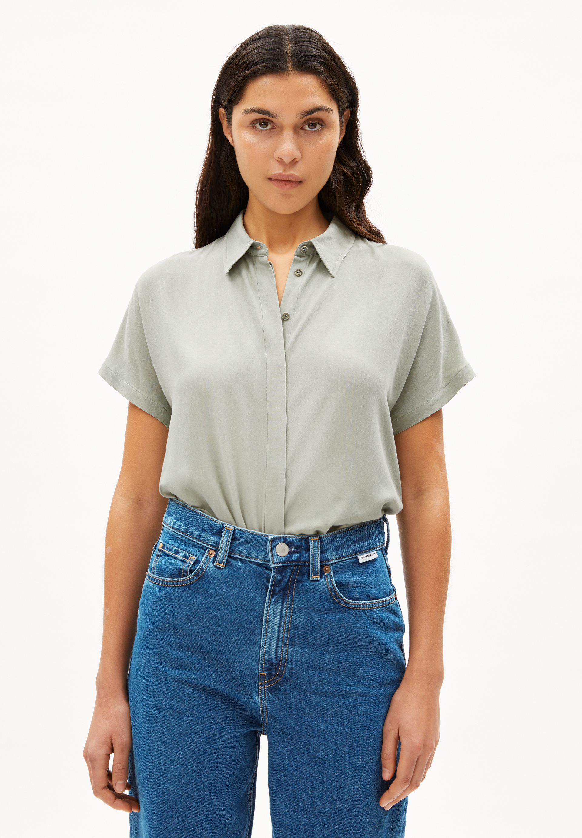 LARISAANA Chemisier en viscose LENZING™ ECOVERO™