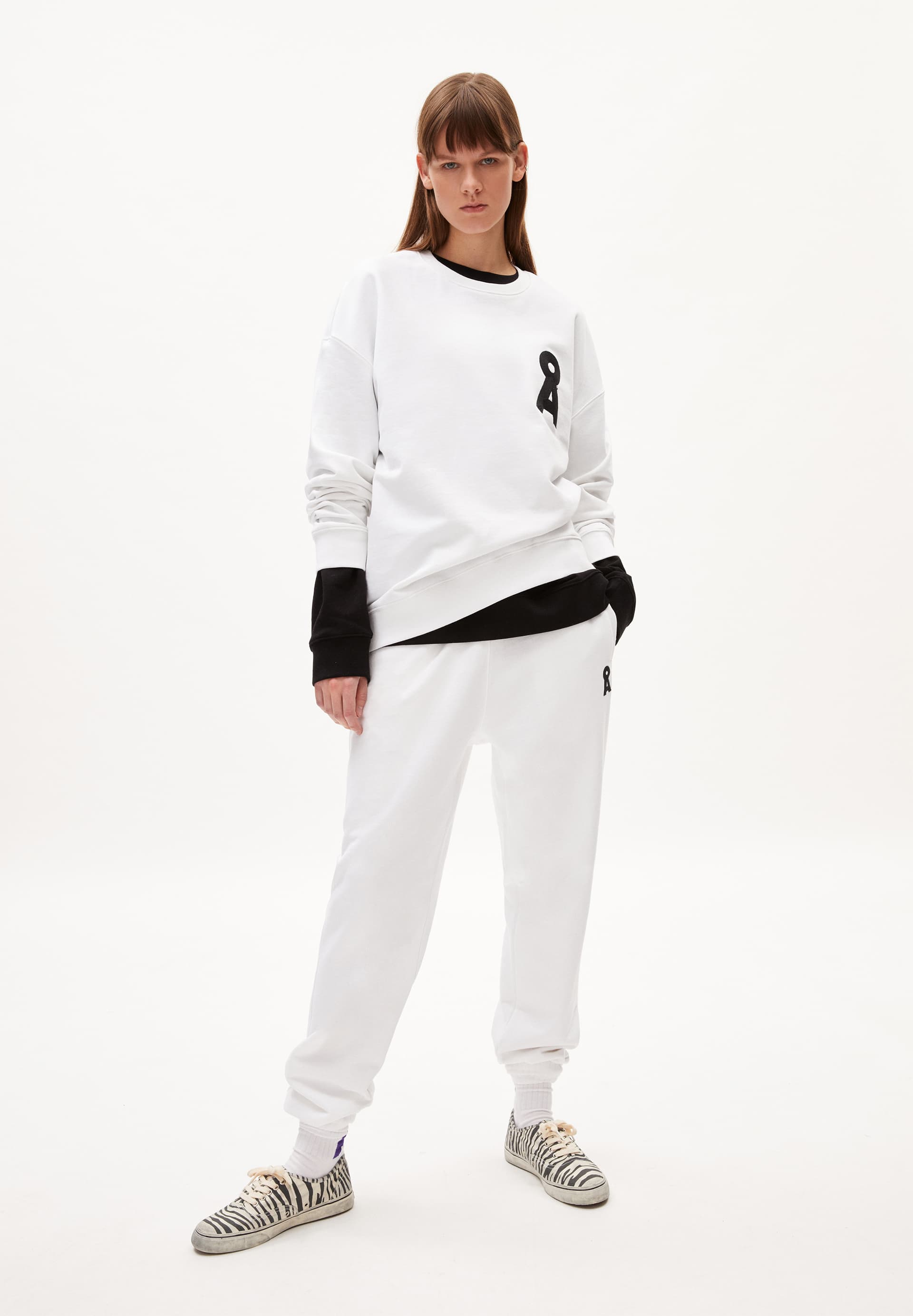 AAIKE ICONIC CAPSULE Pantalon sweat Heavyweight Regular Fit en mélange de coton bio