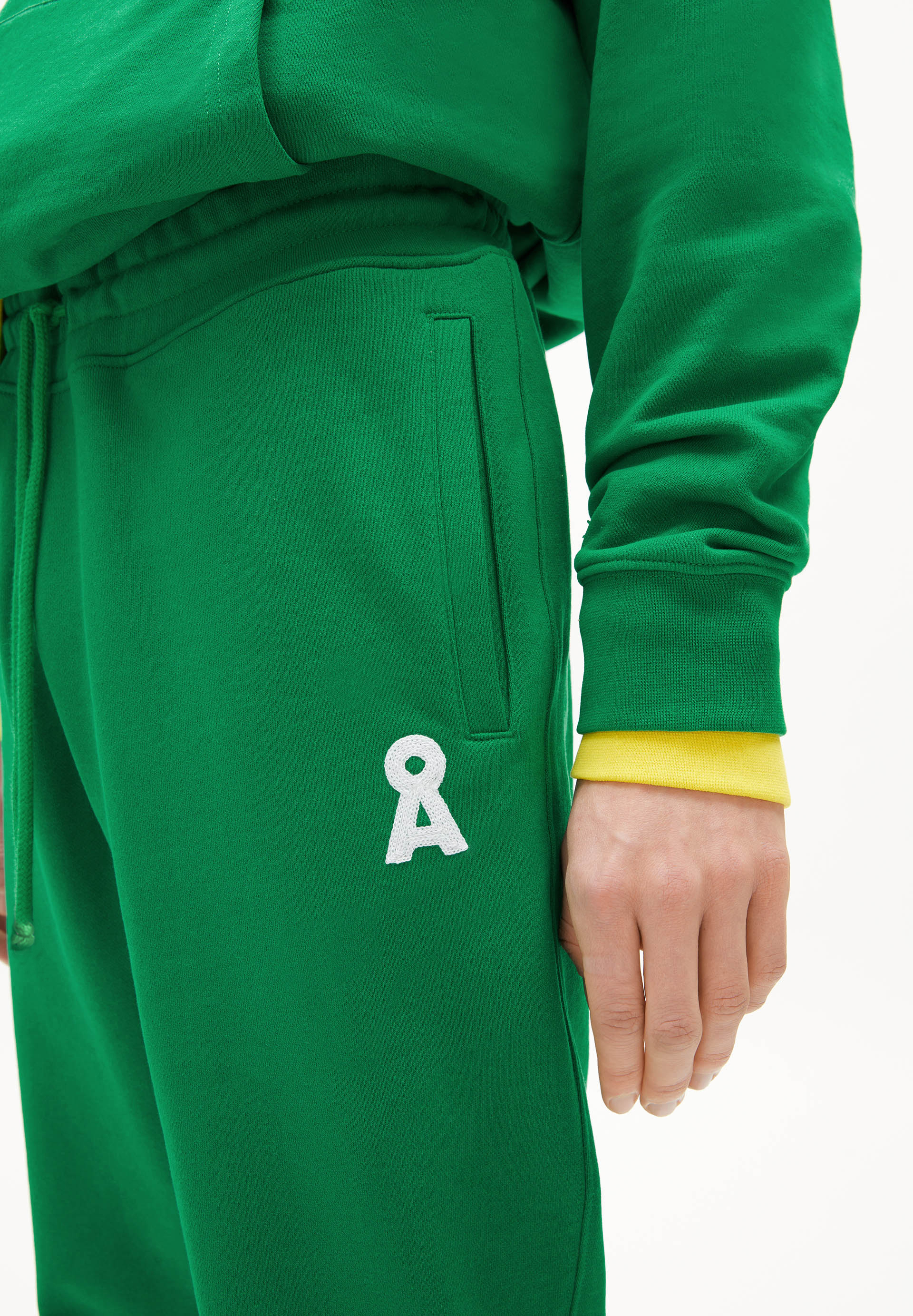 AAIKE ICONIC CAPSULE Heavyweight Sweathose Regular Fit aus Bio-Baumwoll Mix