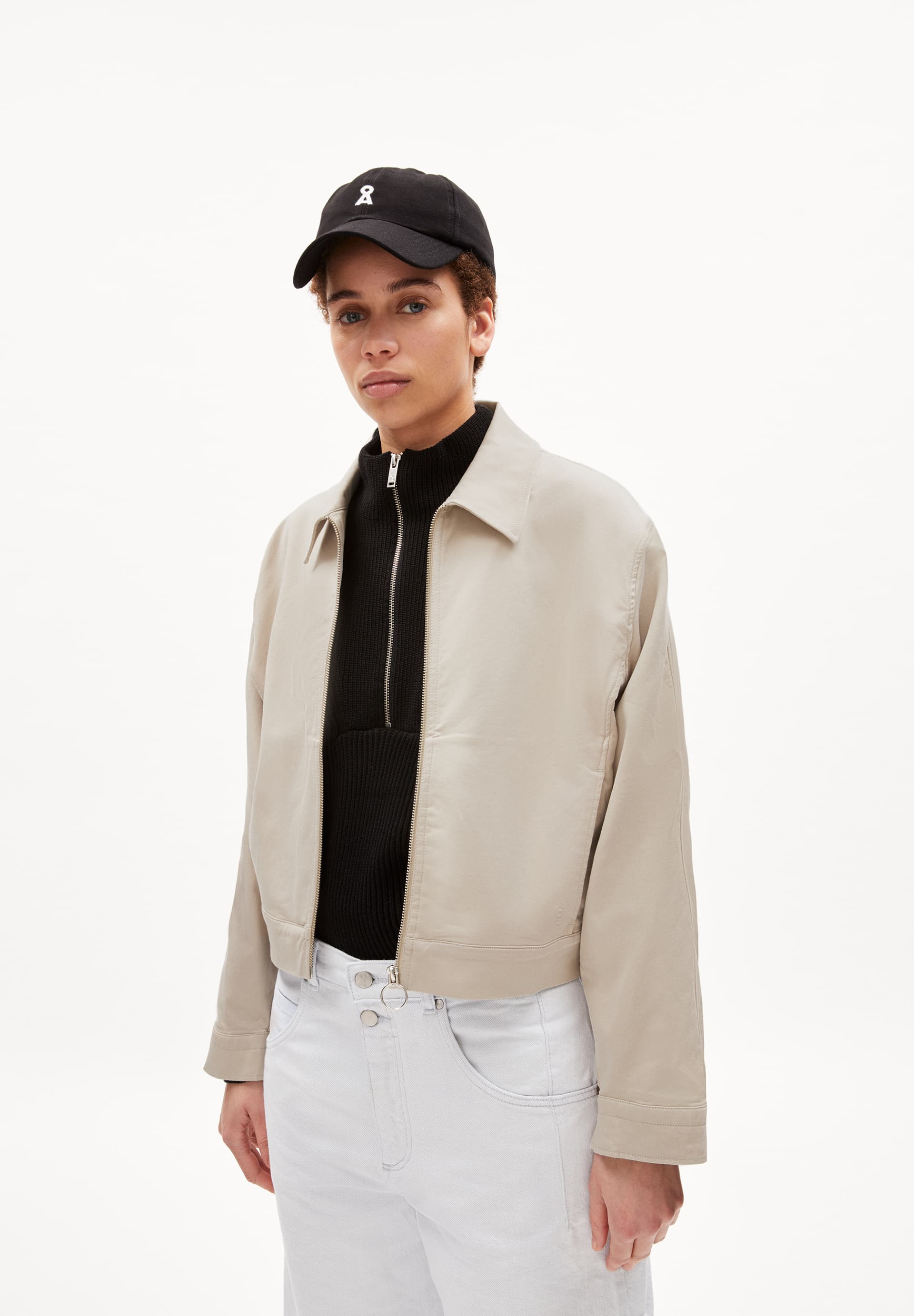 RAGLAA Blouson Jacket Relaxed Fit made of Organic Cotton