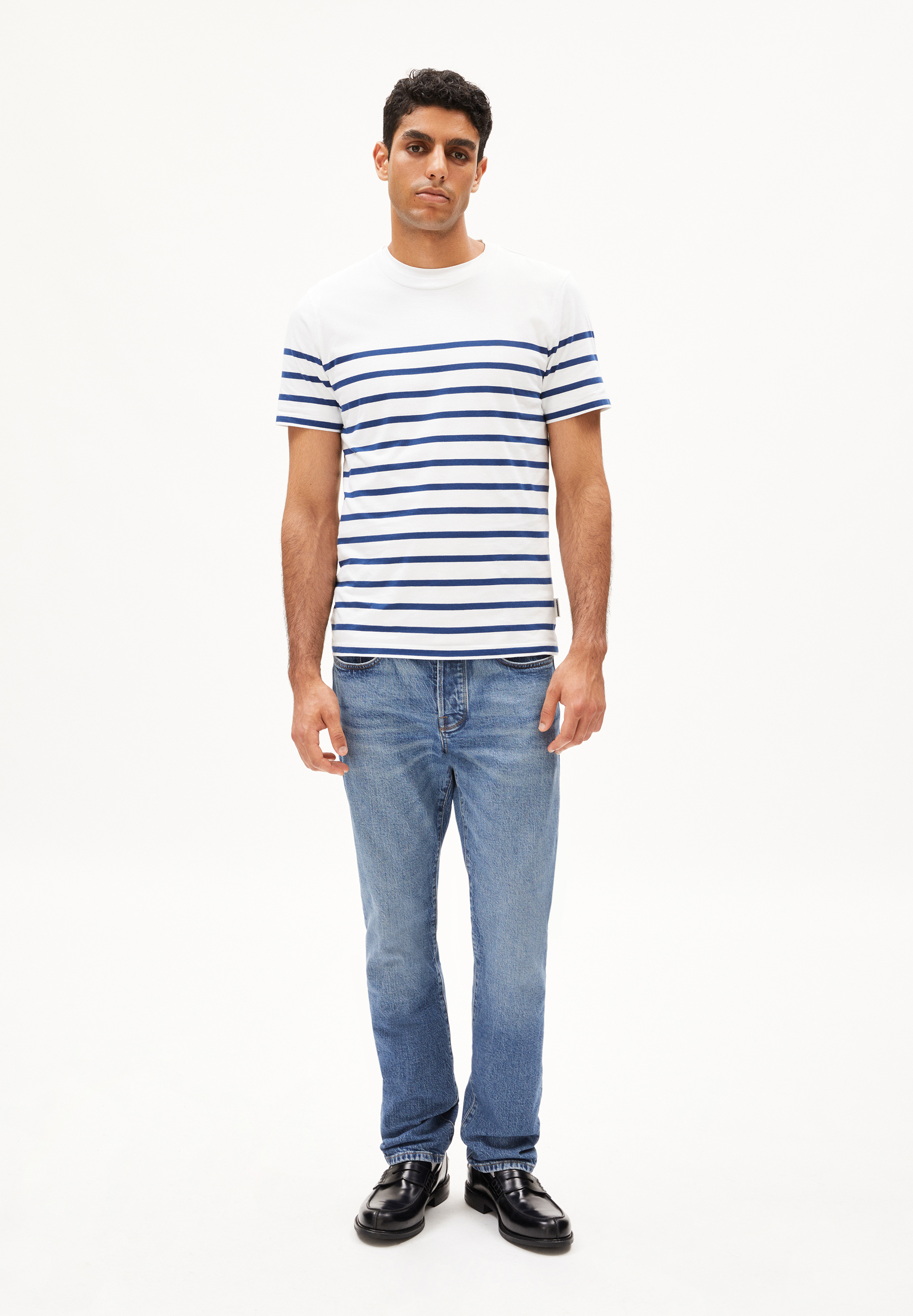 AADROS STRIPES T-Shirt Regular Fit aus Bio-Baumwolle