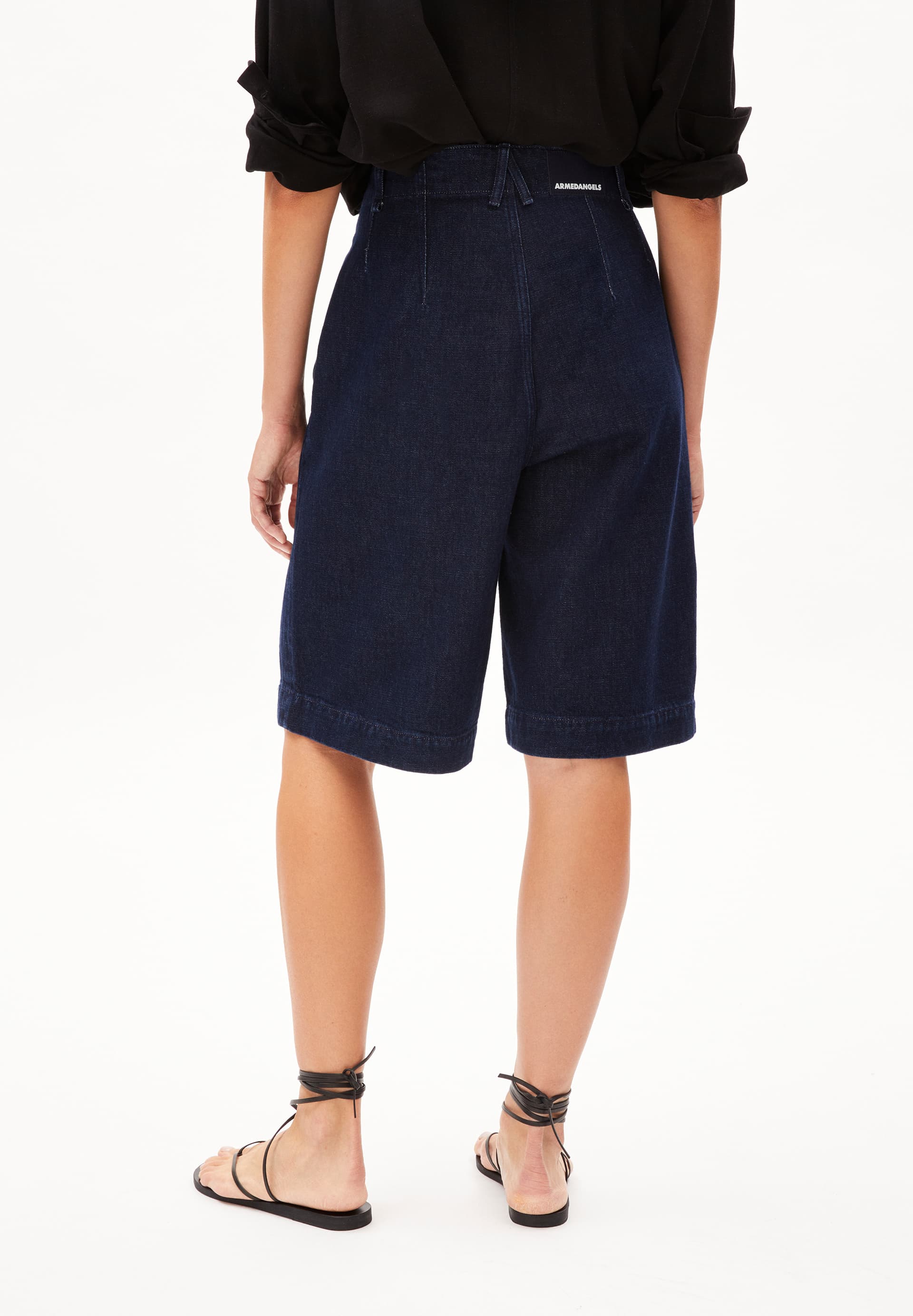 LUMIAAR Denim Shorts made of Organic Cotton Mix