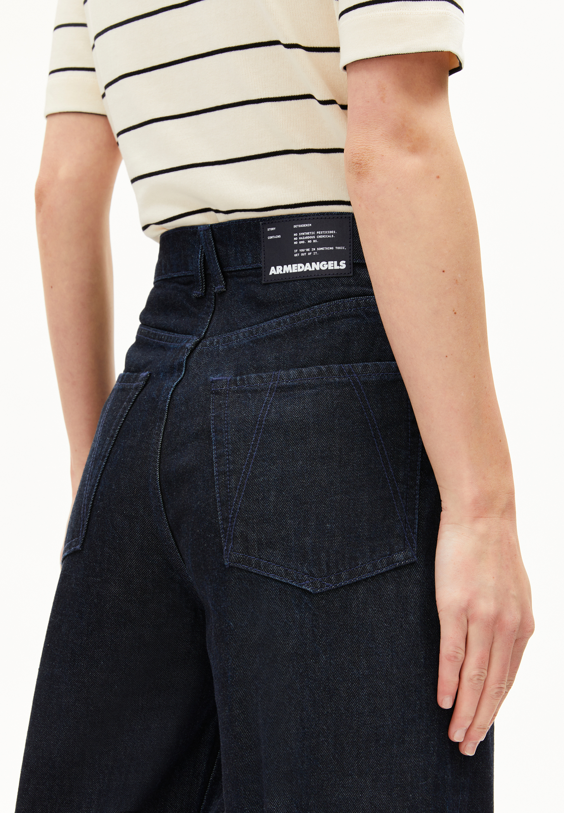ENIJAA FLOW Jeans Wide Leg High Waist TENCEL™ Lyocell Mix Non-Stretch