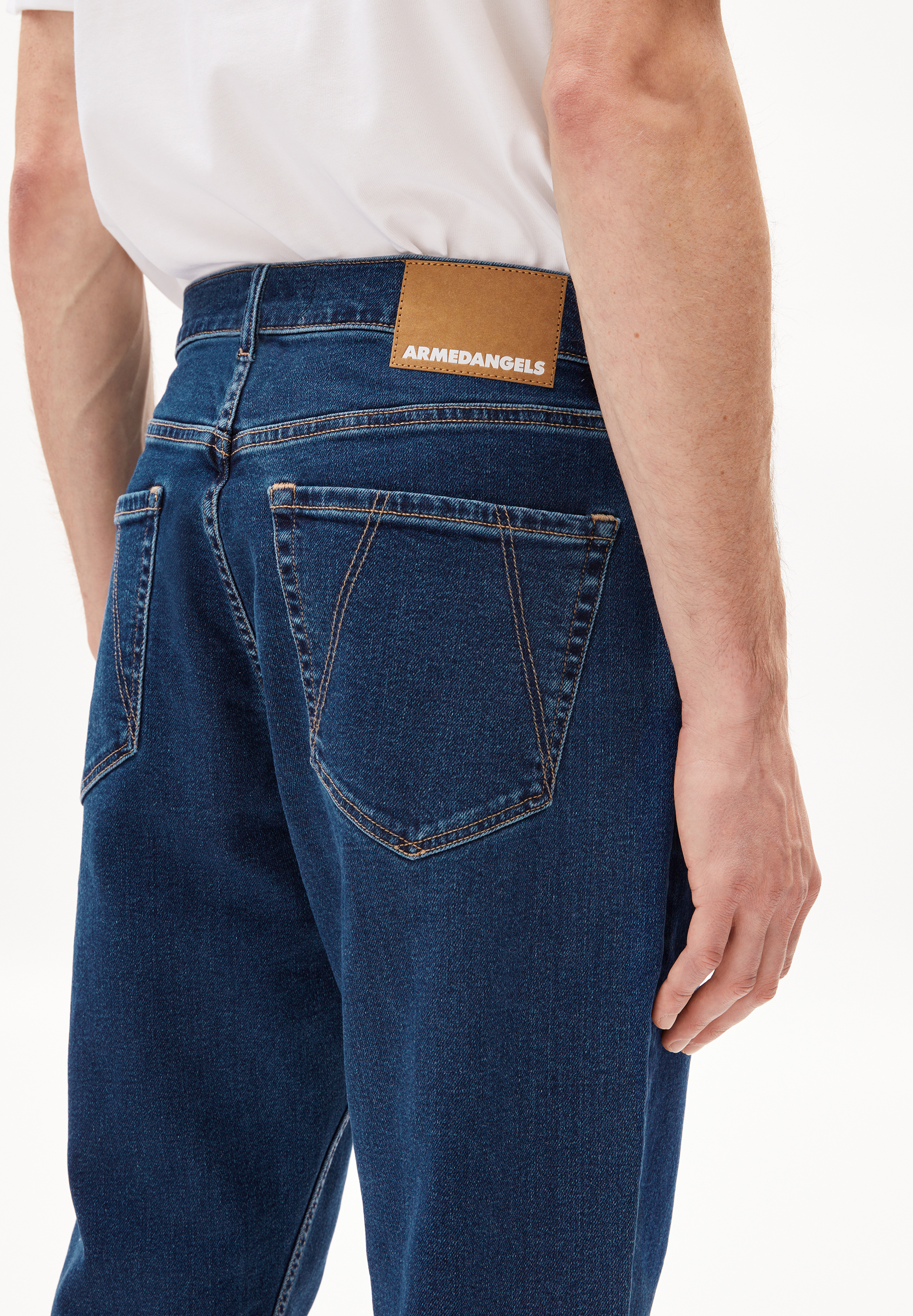 AARJO TARPA Tapered Jeans recycled cotton mix Comfort-Stretch
