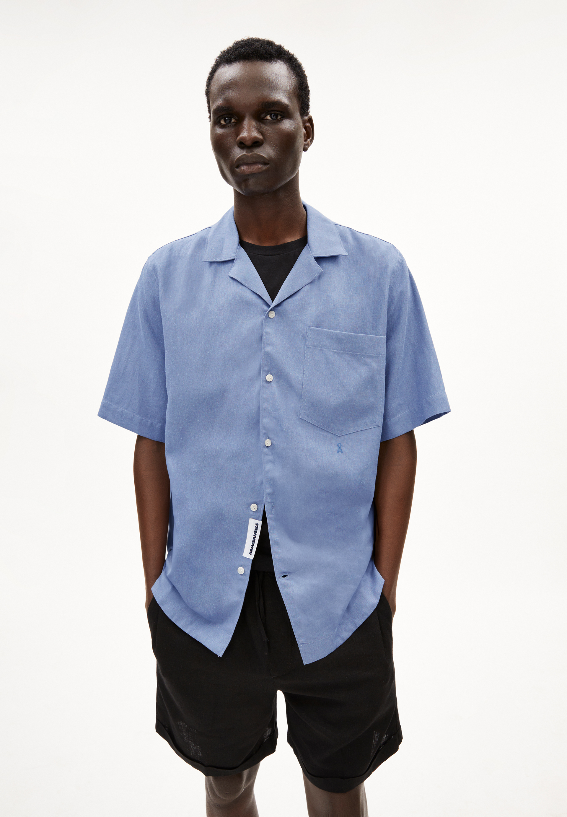 LOVAAR LINO chemise en lin mélangé