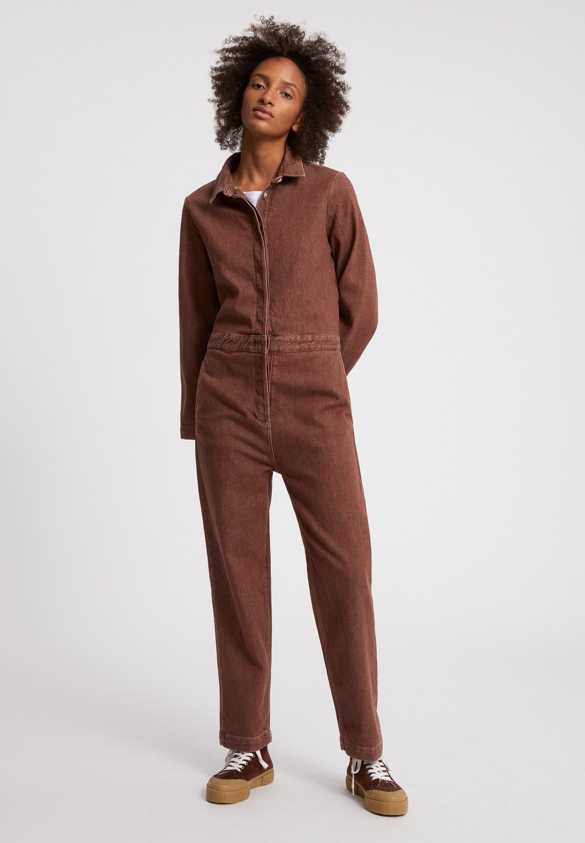 ALEAA EARTHCOLORS® Jumpsuit van biologische katoenmix