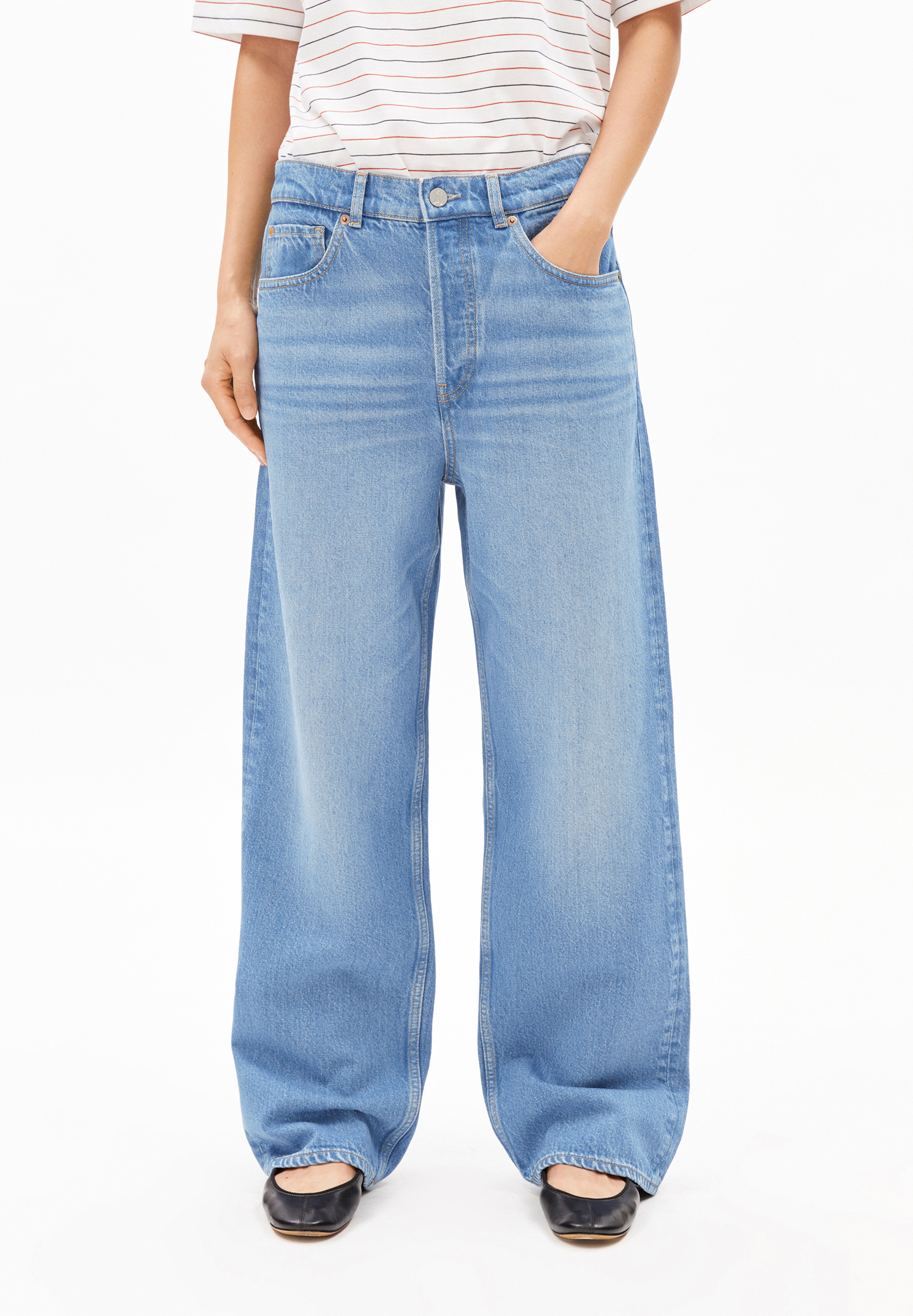 HAAYI Baggy Denim hemp mix