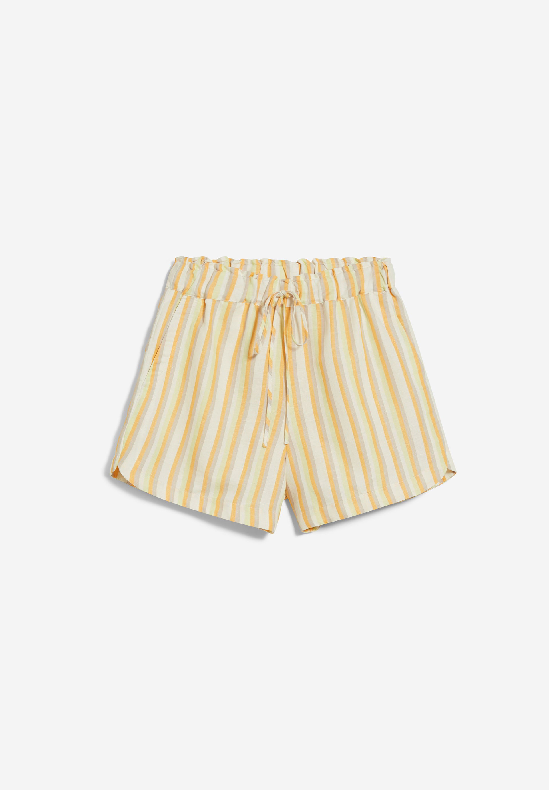 VAANNA STRIPED LINO Shorts Relaxed Fit made of Linen Mix