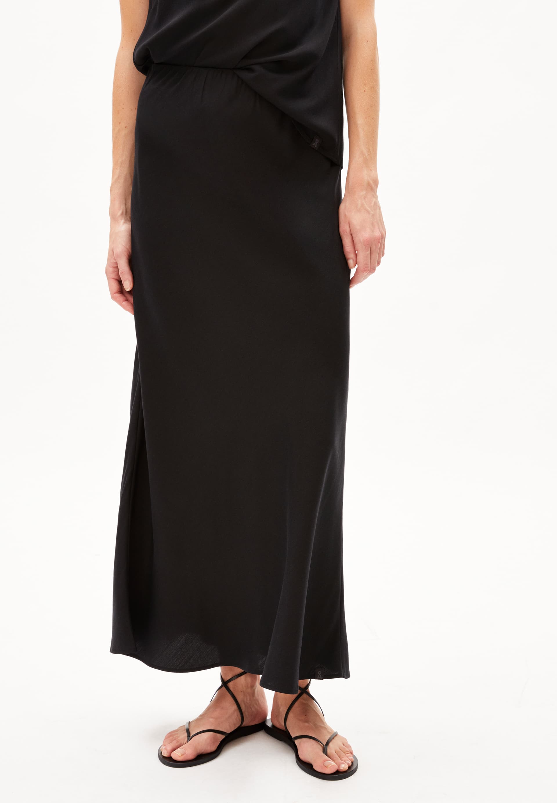 MILAJAANA Woven Skirt Regular Fit made of TENCEL™ Lyocell Mix