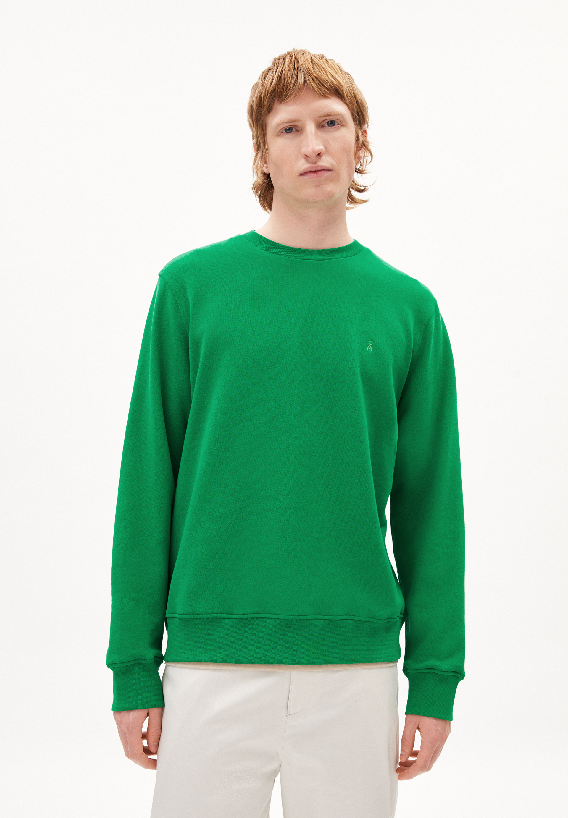 BAARO COMFORT Sweatshirt met regular fit van biologische katoenmix