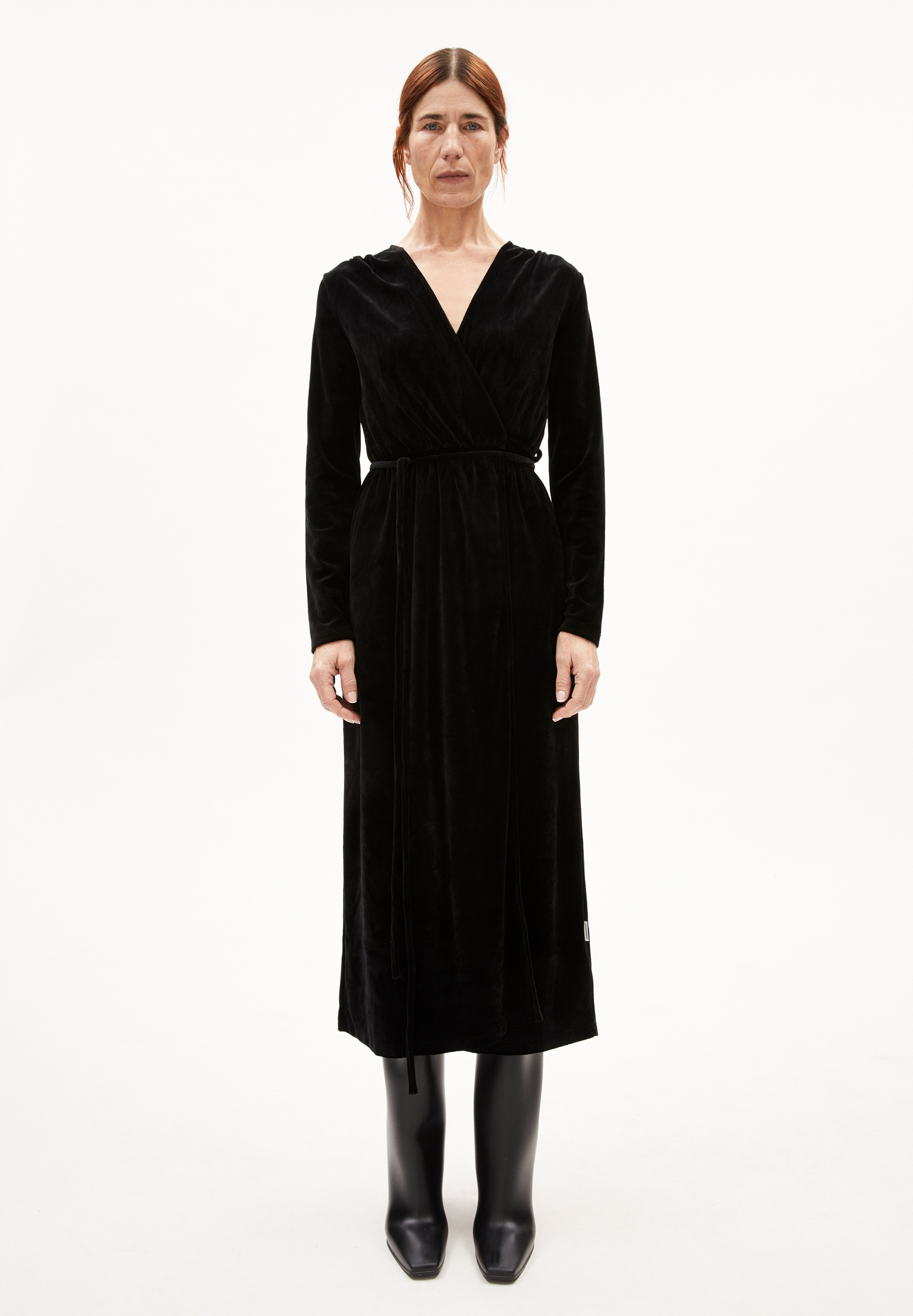 VERLAAR Jerseykleid Regular Fit aus Samt