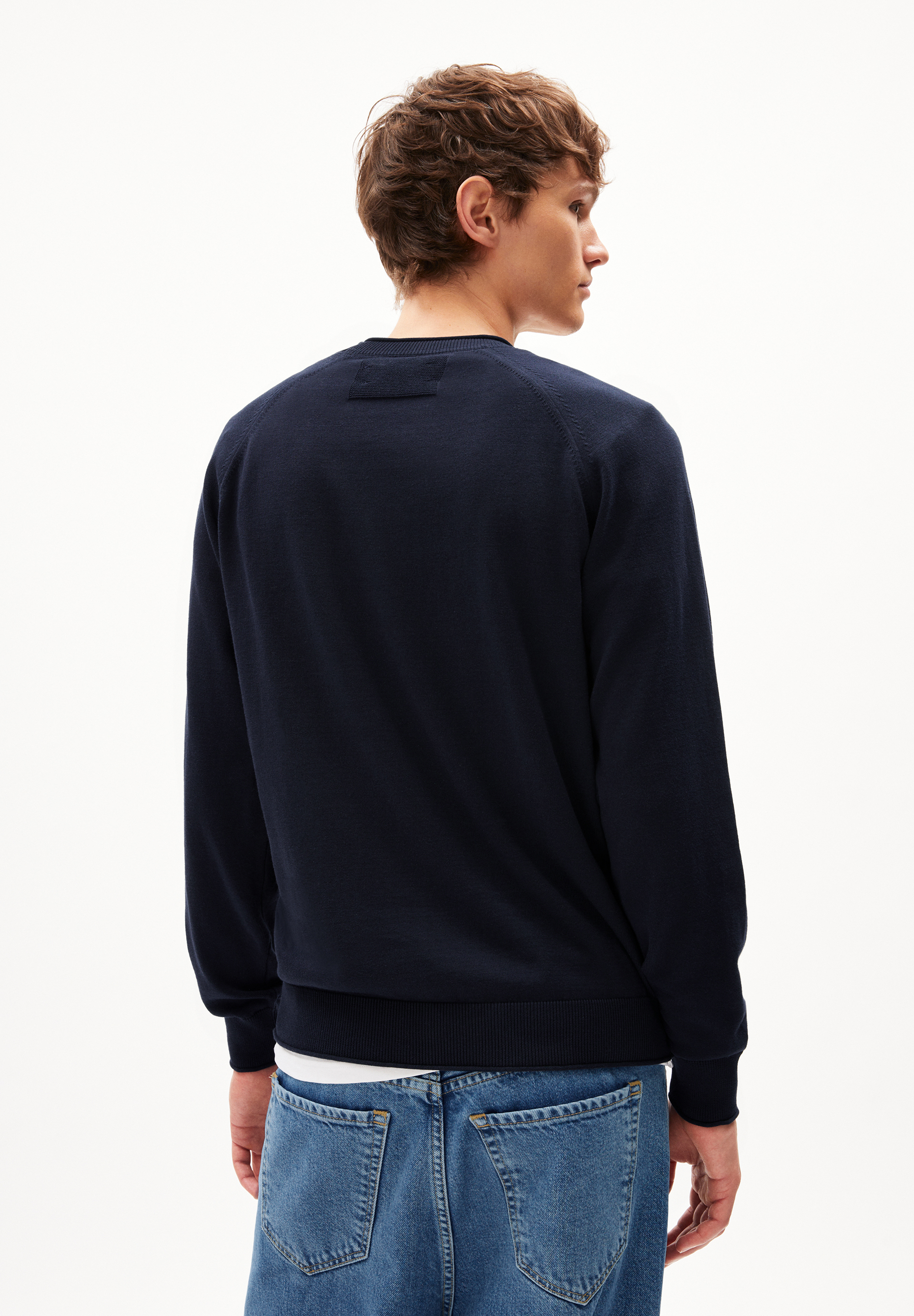 JAAIRO Pull coupe standard en coton bio