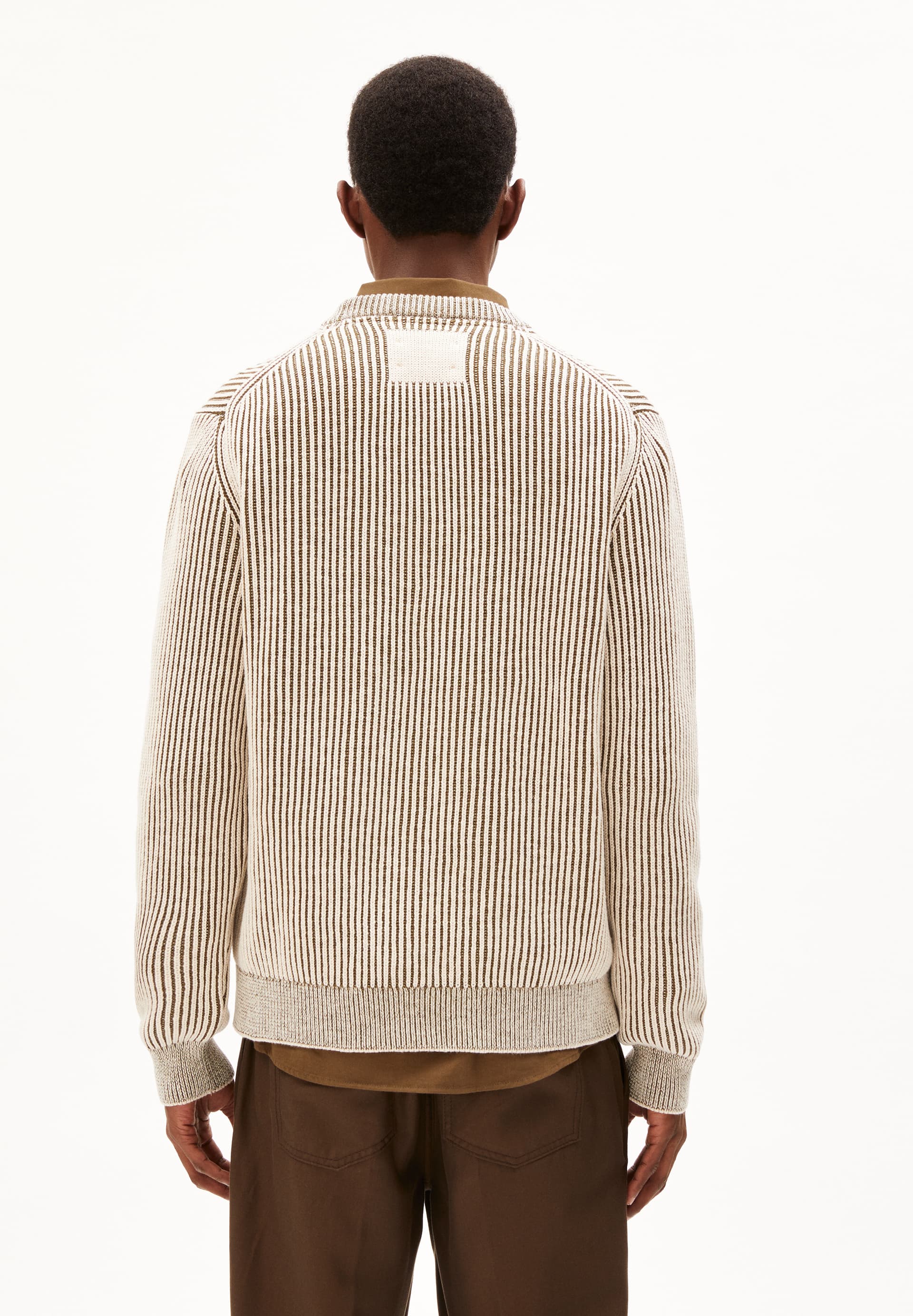 ANDRAAS Pull coupe standard en coton bio