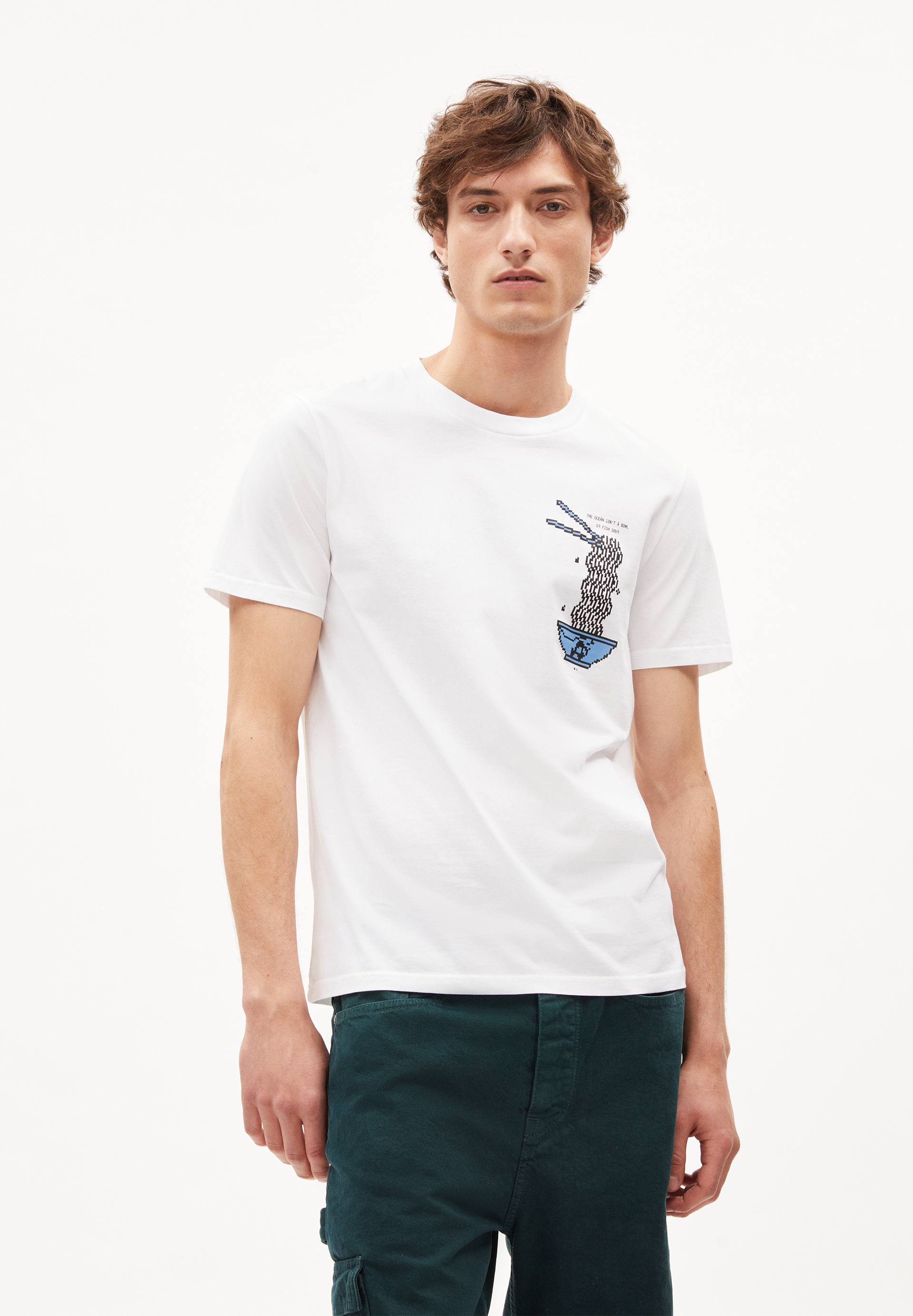 Soldes hommes T shirts en coton bio prix r duits ARMEDANGELS