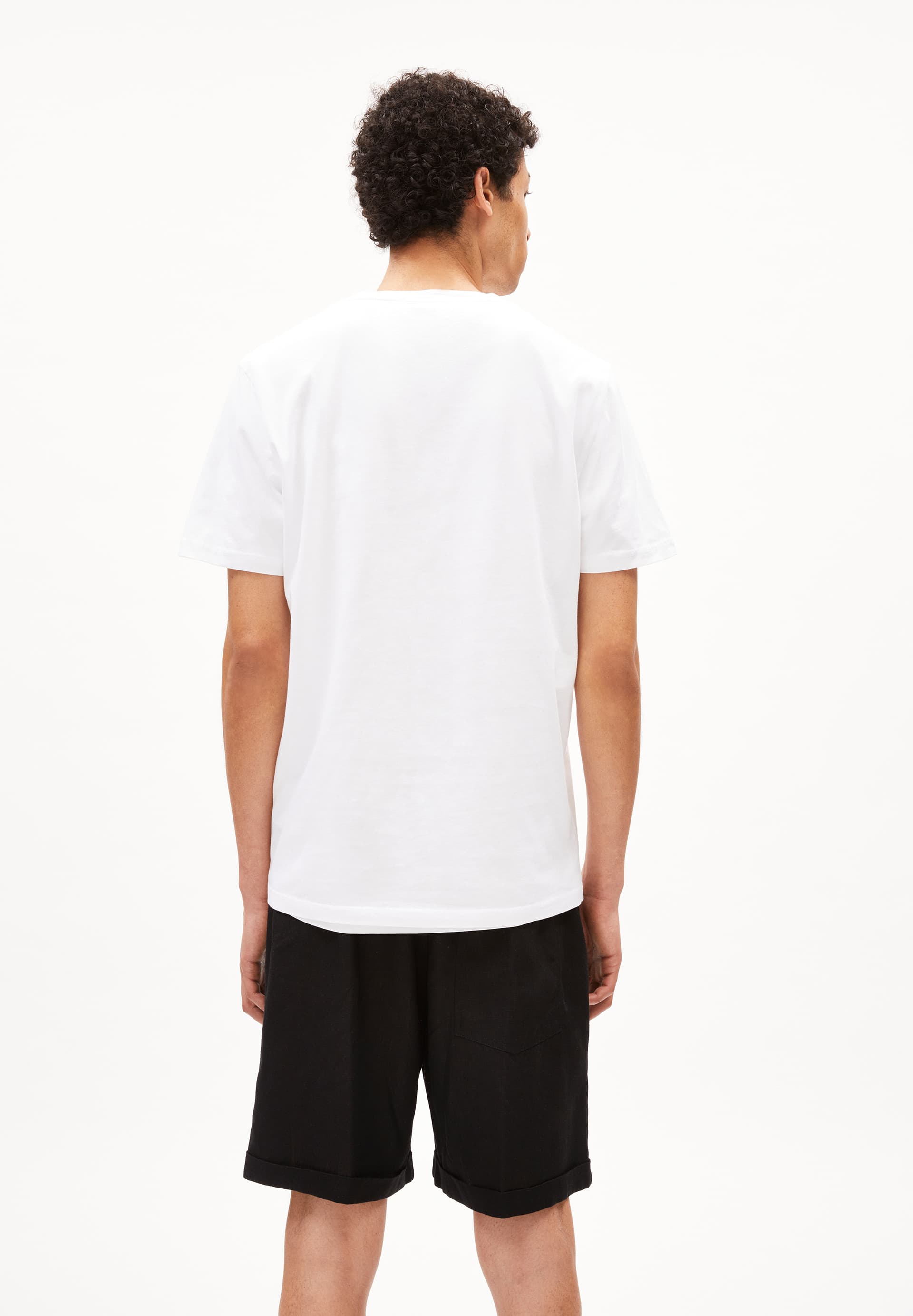 JAAMES WAVY CLOUDS T-Shirt Regular Fit aus Bio-Baumwolle