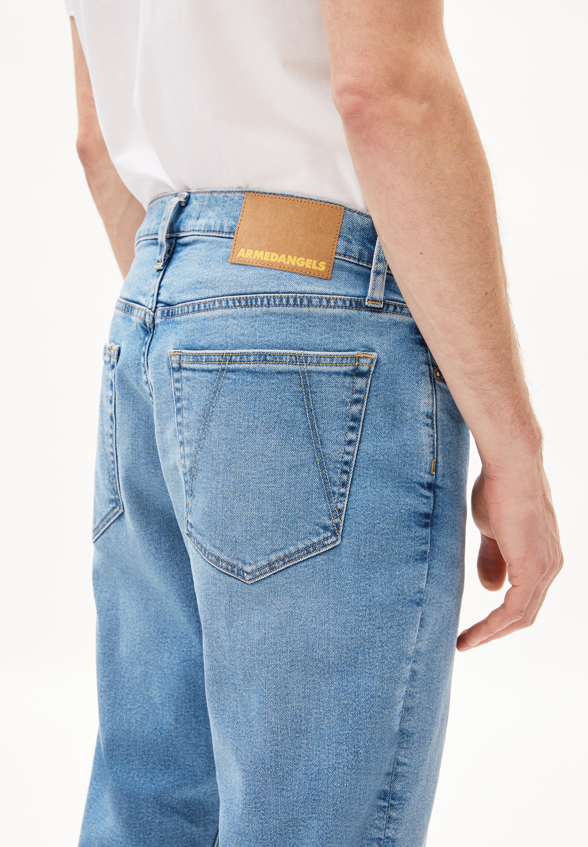 AARJO TARPA Tapered Jeans recycled cotton mix Comfort-Stretch