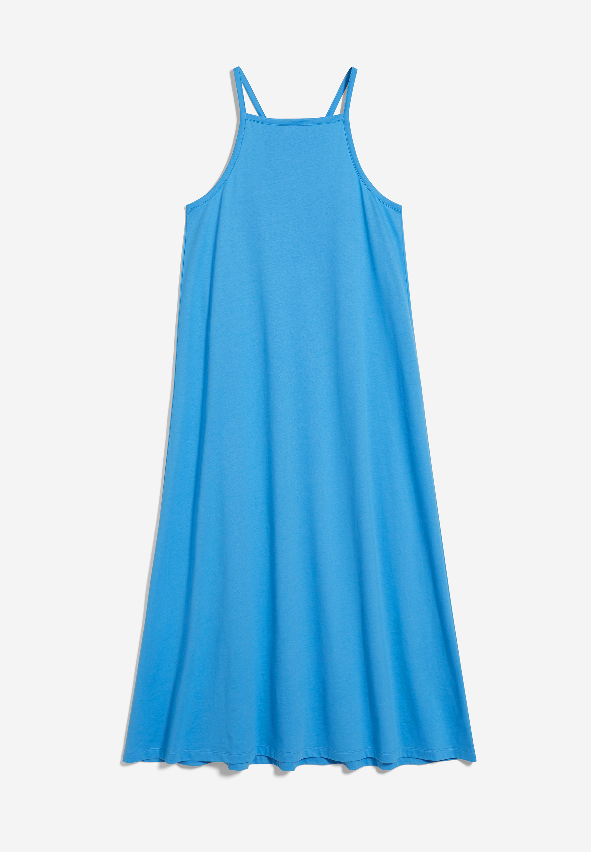 THIDAA MERCERIZED Jersey jurk met loose fit van biologisch katoen