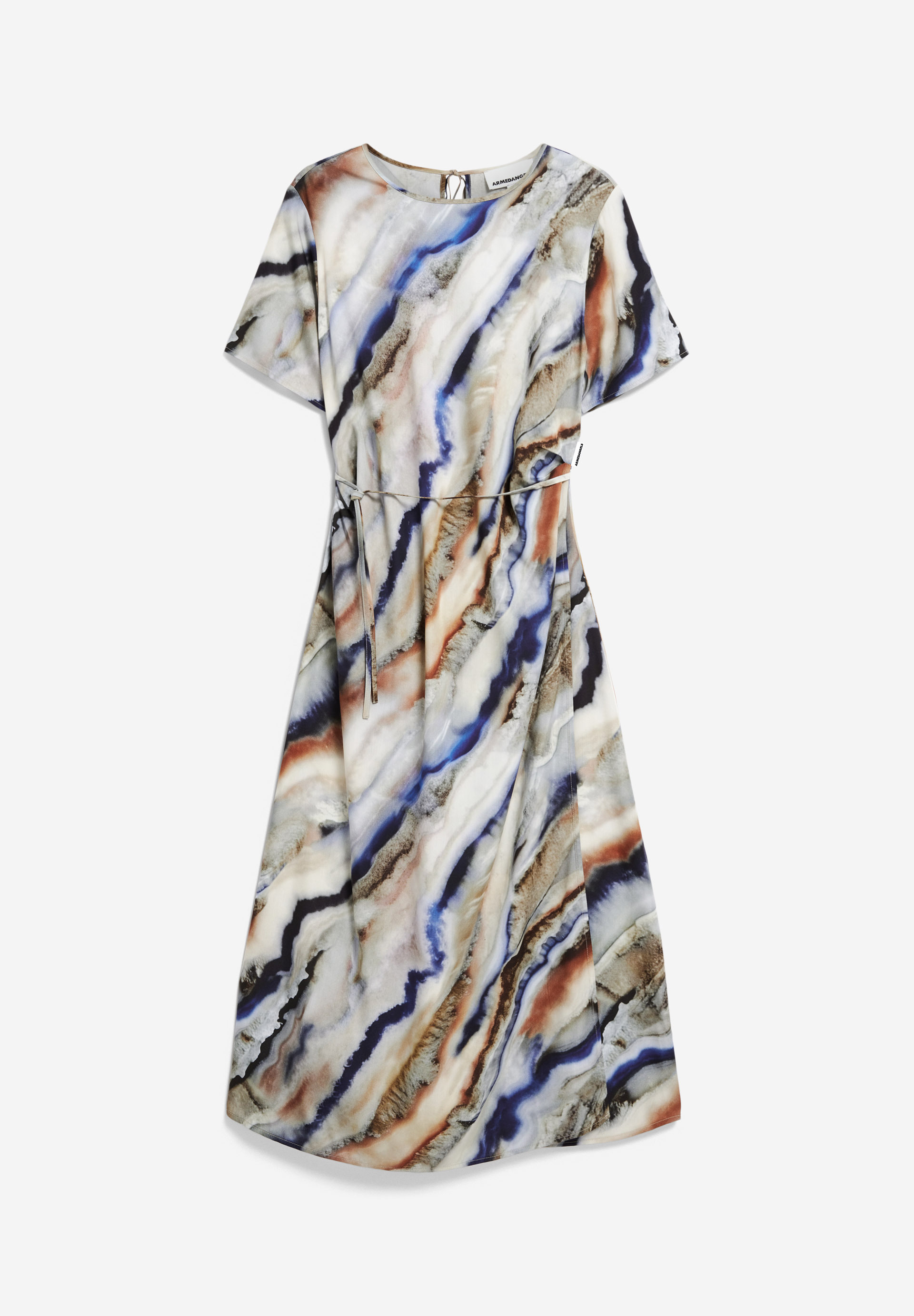 SEDISAA PÄRLAA Webkleid Regular Fit aus TENCEL™ Lyocell Mix