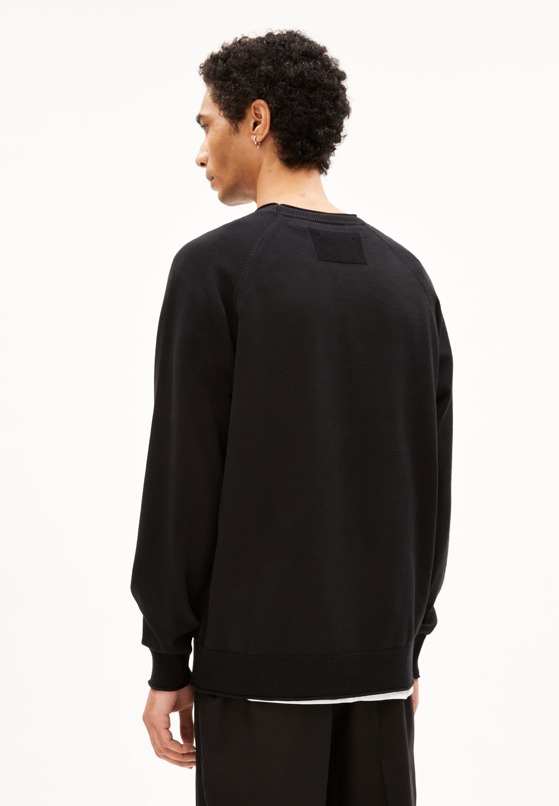 JAAIRO Pullover Regular Fit aus Bio-Baumwolle
