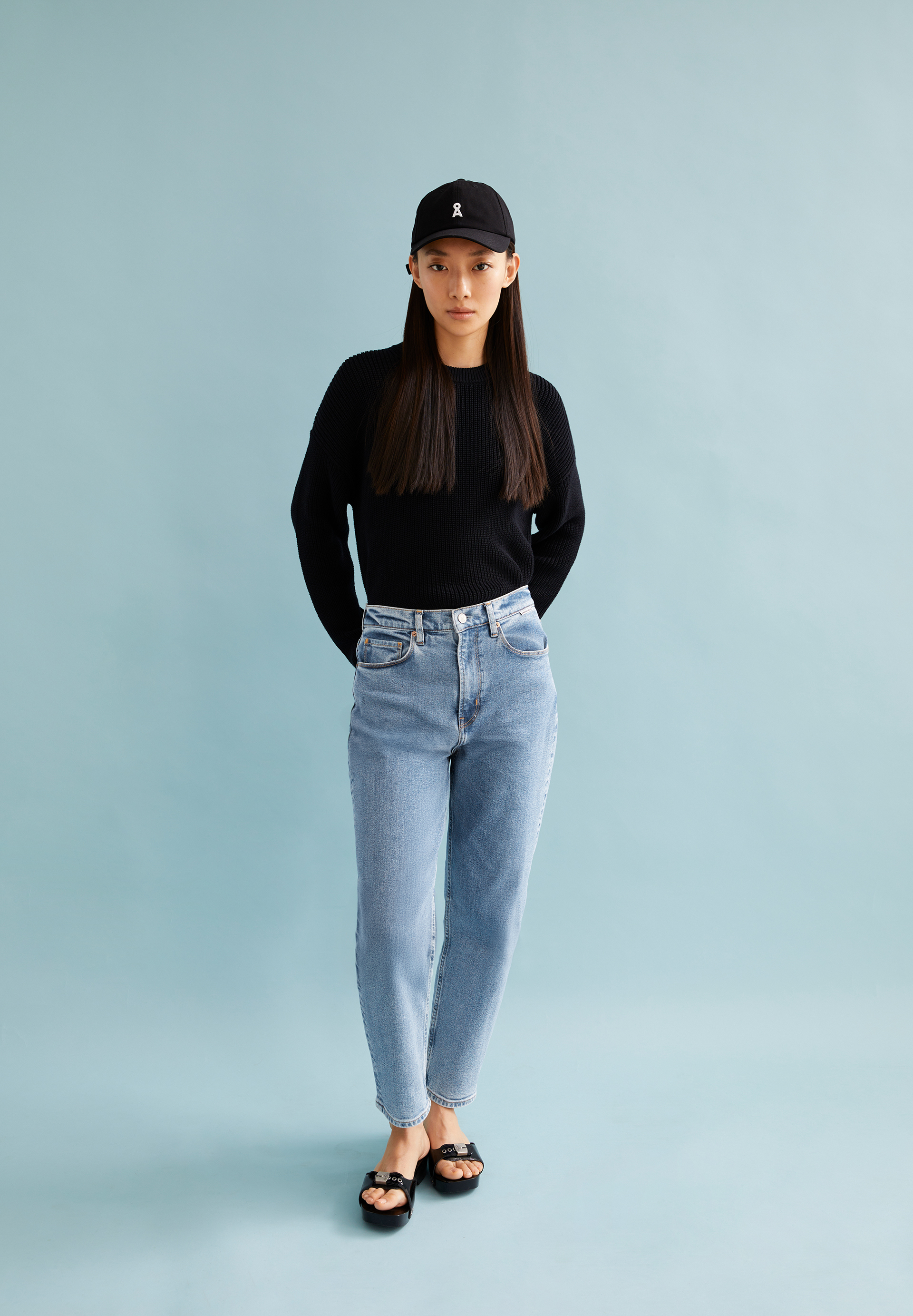 MAIRAA Mom Jeans recycled cotton mix Comfort-Stretch