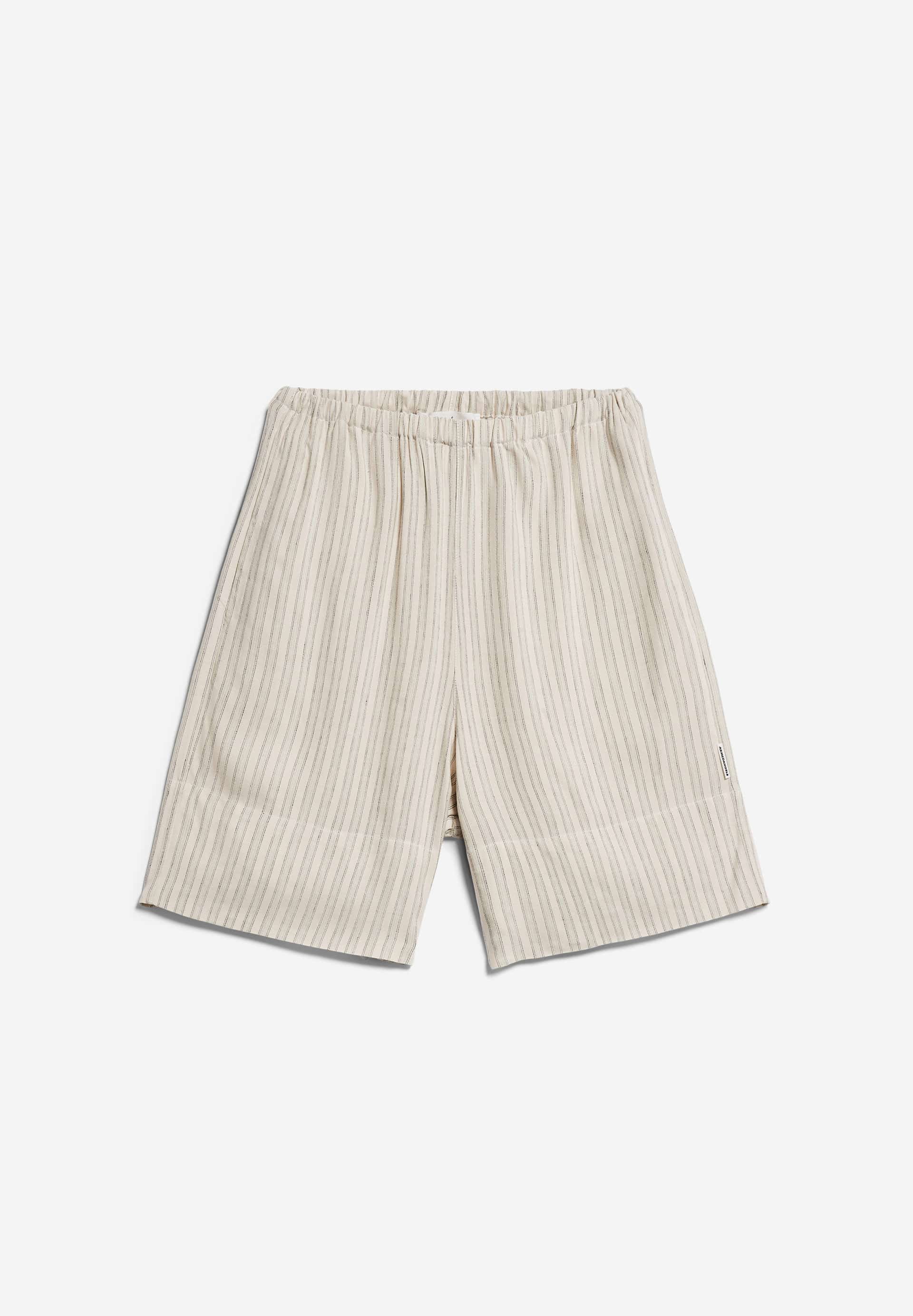 TEONAA LINO STRIPES Shorts made of Linen-Mix