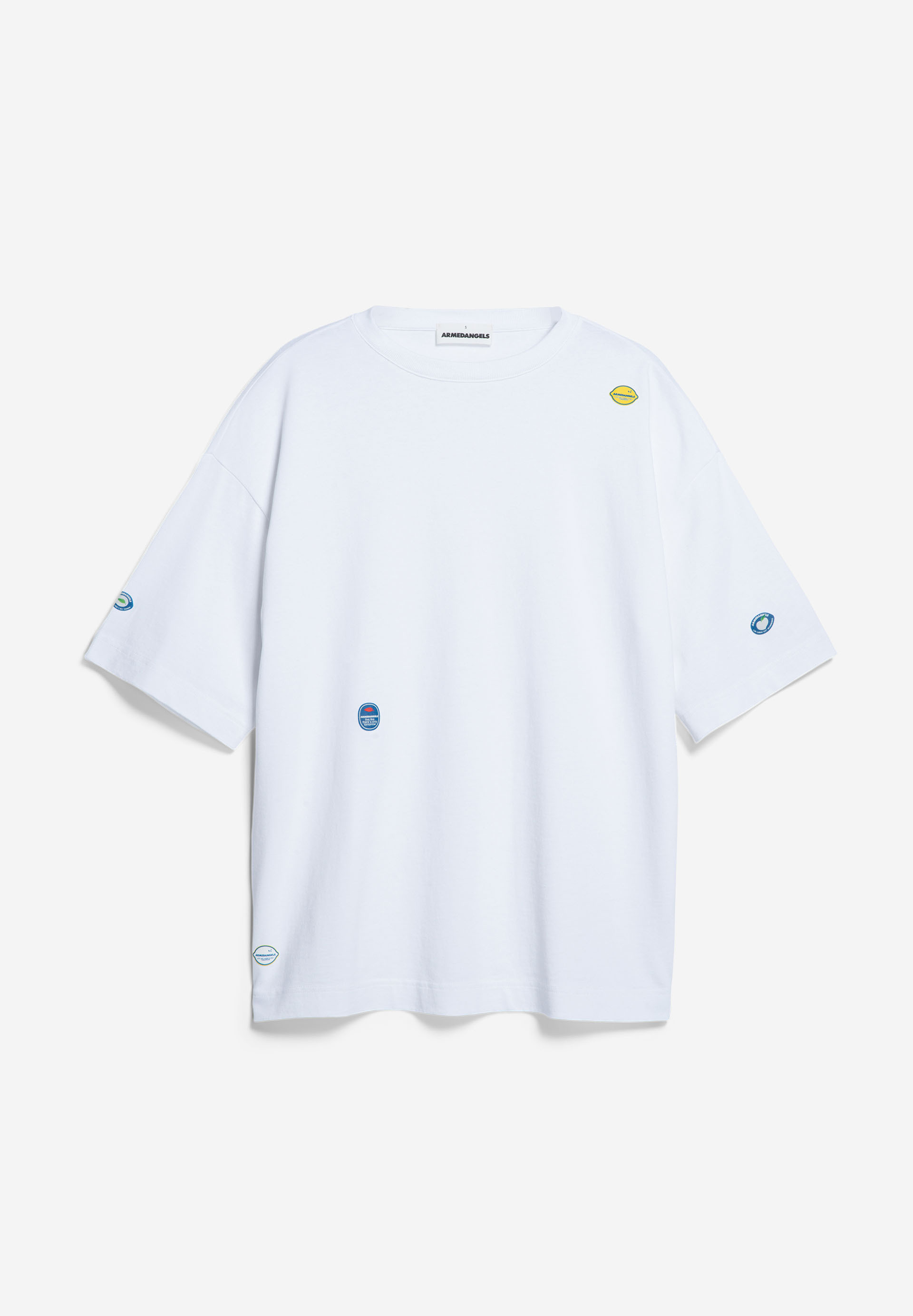LAAURI STICKAA Heavyweight T-Shirt Regular Fit made of Organic Cotton Mix