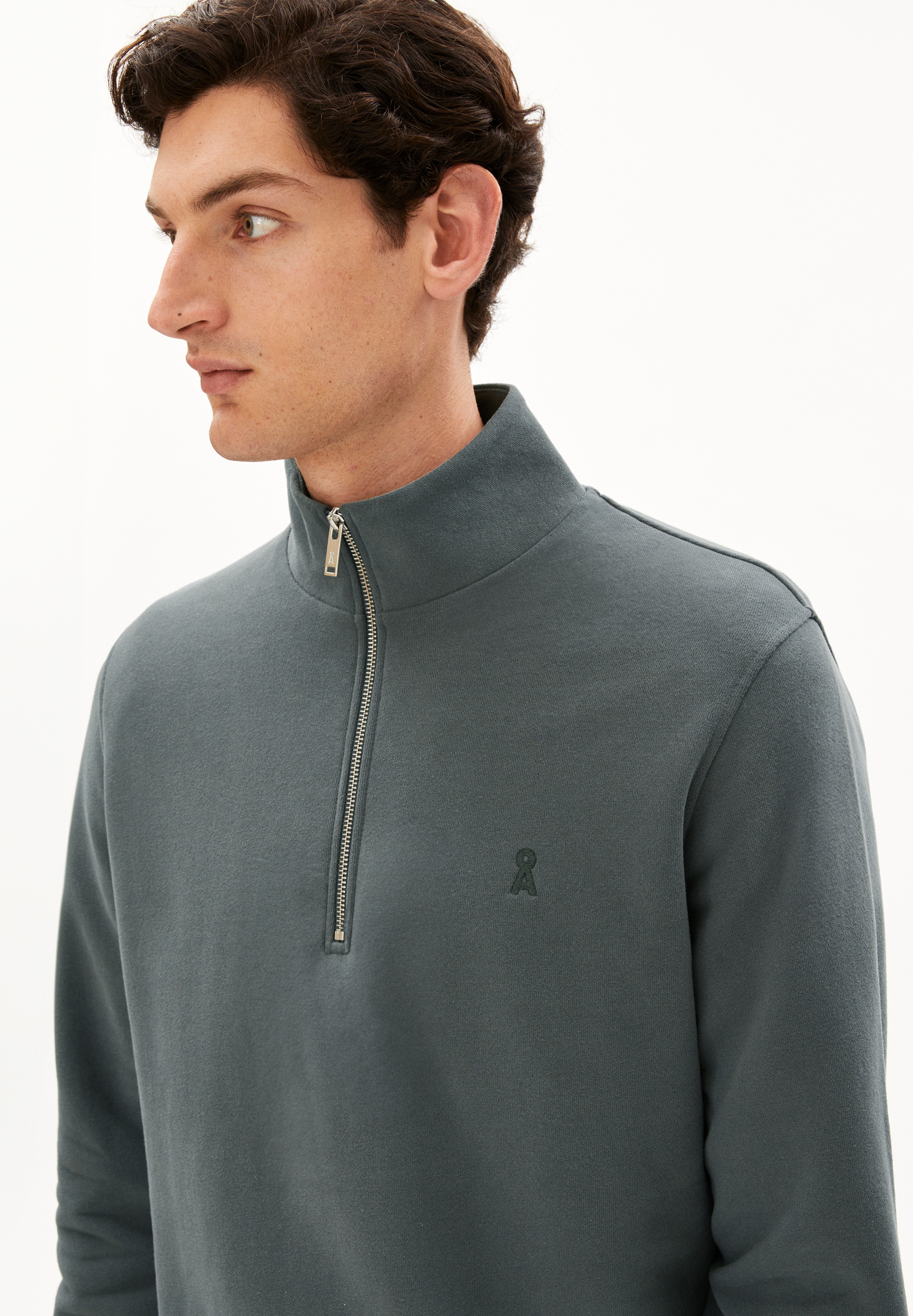 WAARLO COMFORT Sweat-shirt coupe standard en coton bio mélangé