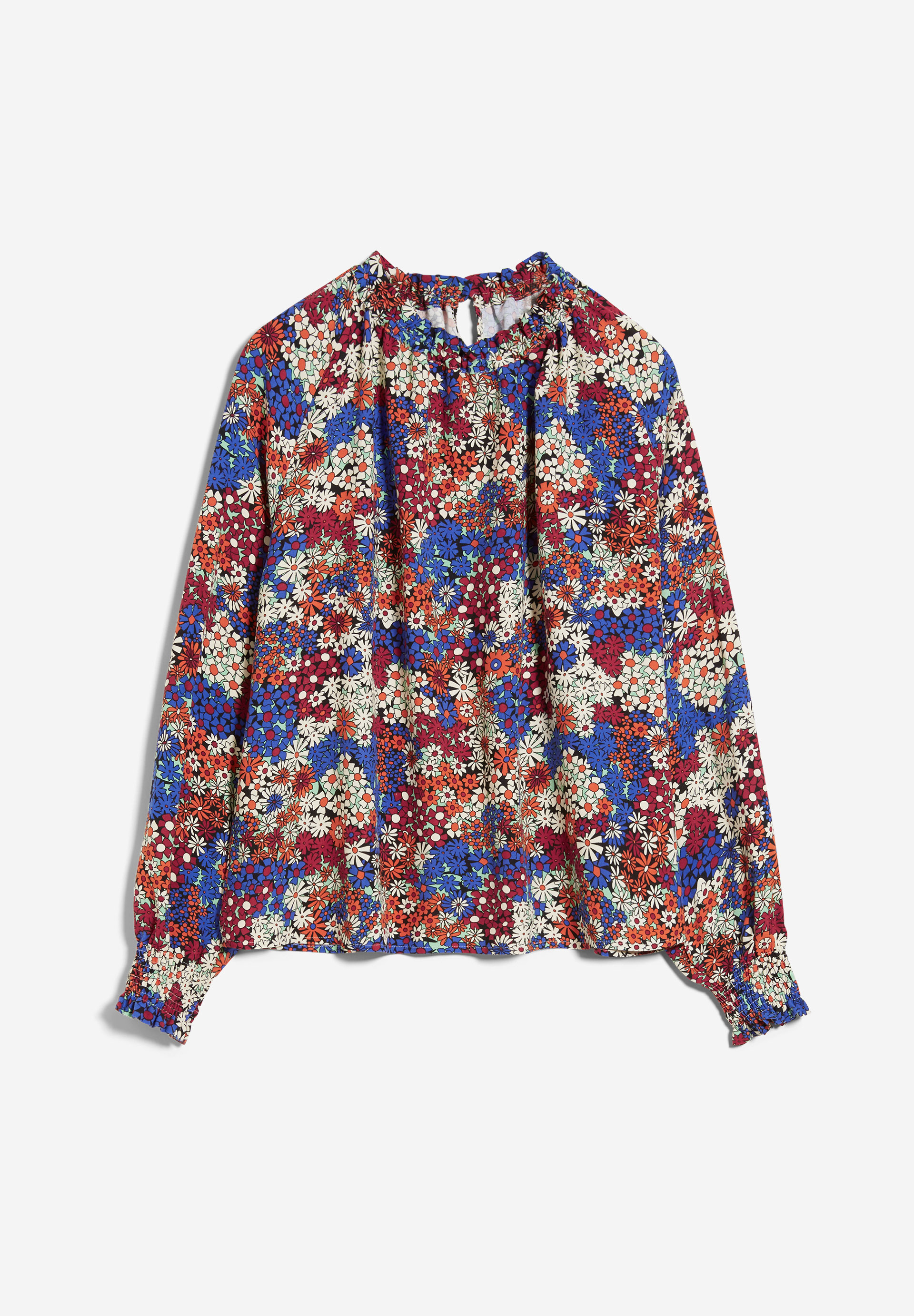 AAGNI MARSH FLORAL Blouse Oversized Fit made of LENZING™ ECOVERO™
