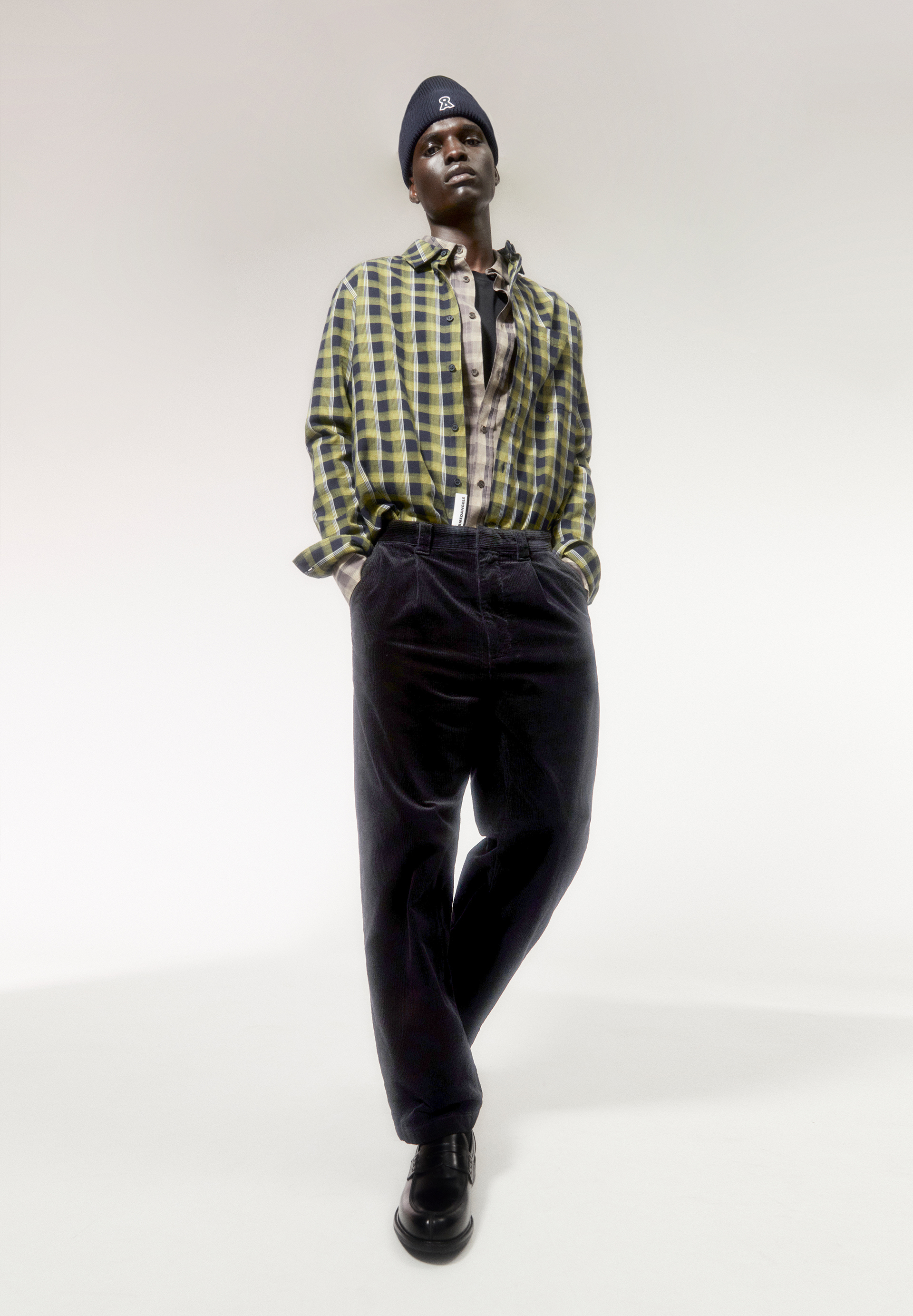 SAALEMO Webhose aus Bio-Baumwoll Mix