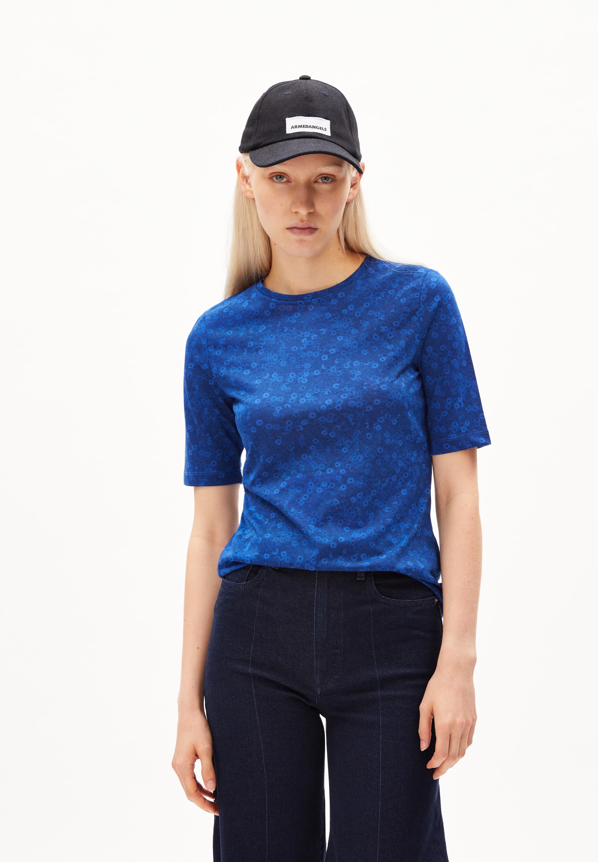 DONAAJI MILLES FLEURS T-Shirt Slim Fit aus Bio-Baumwolle