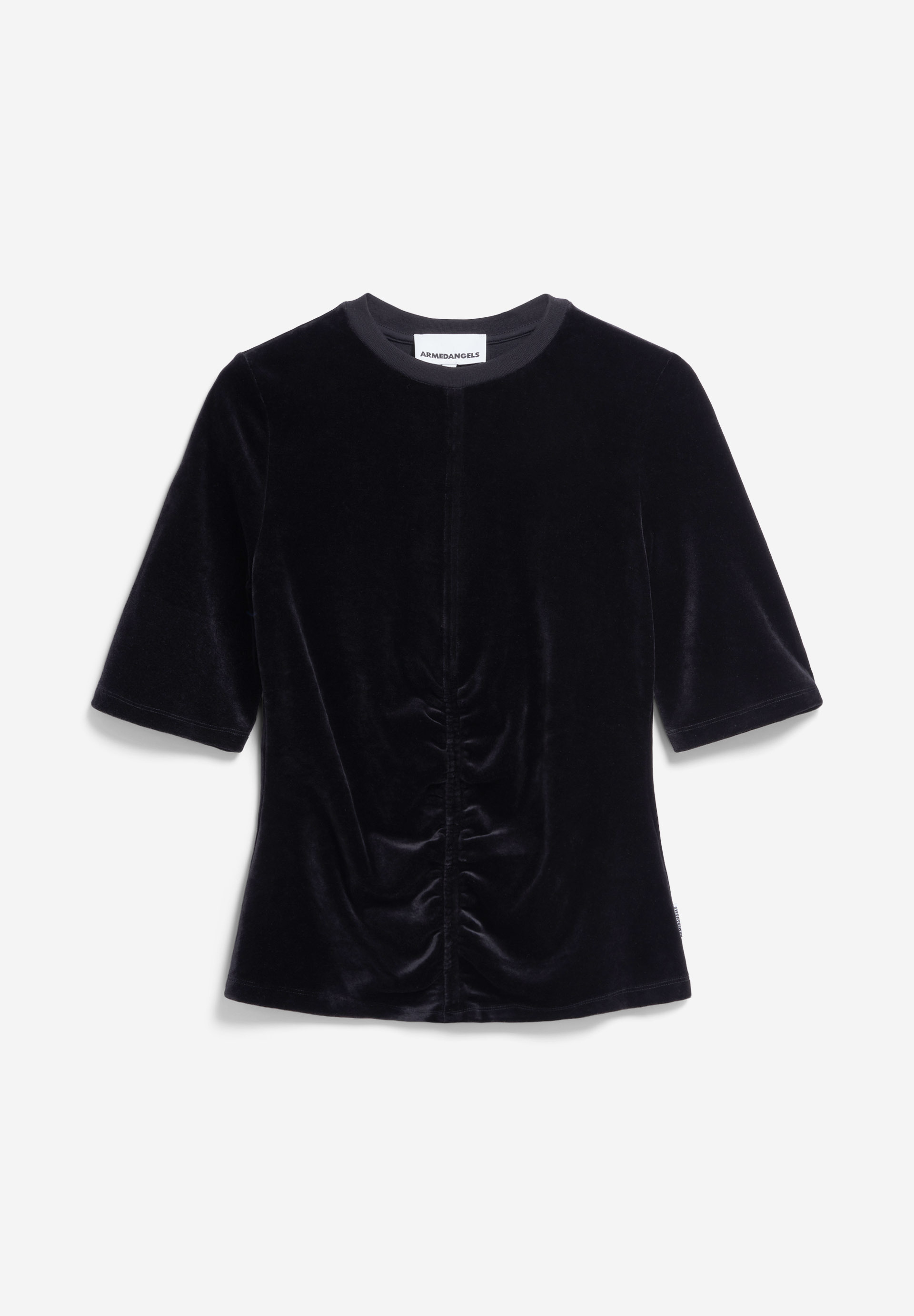 TRASLARAA T-shirt coupe ajustée en velours