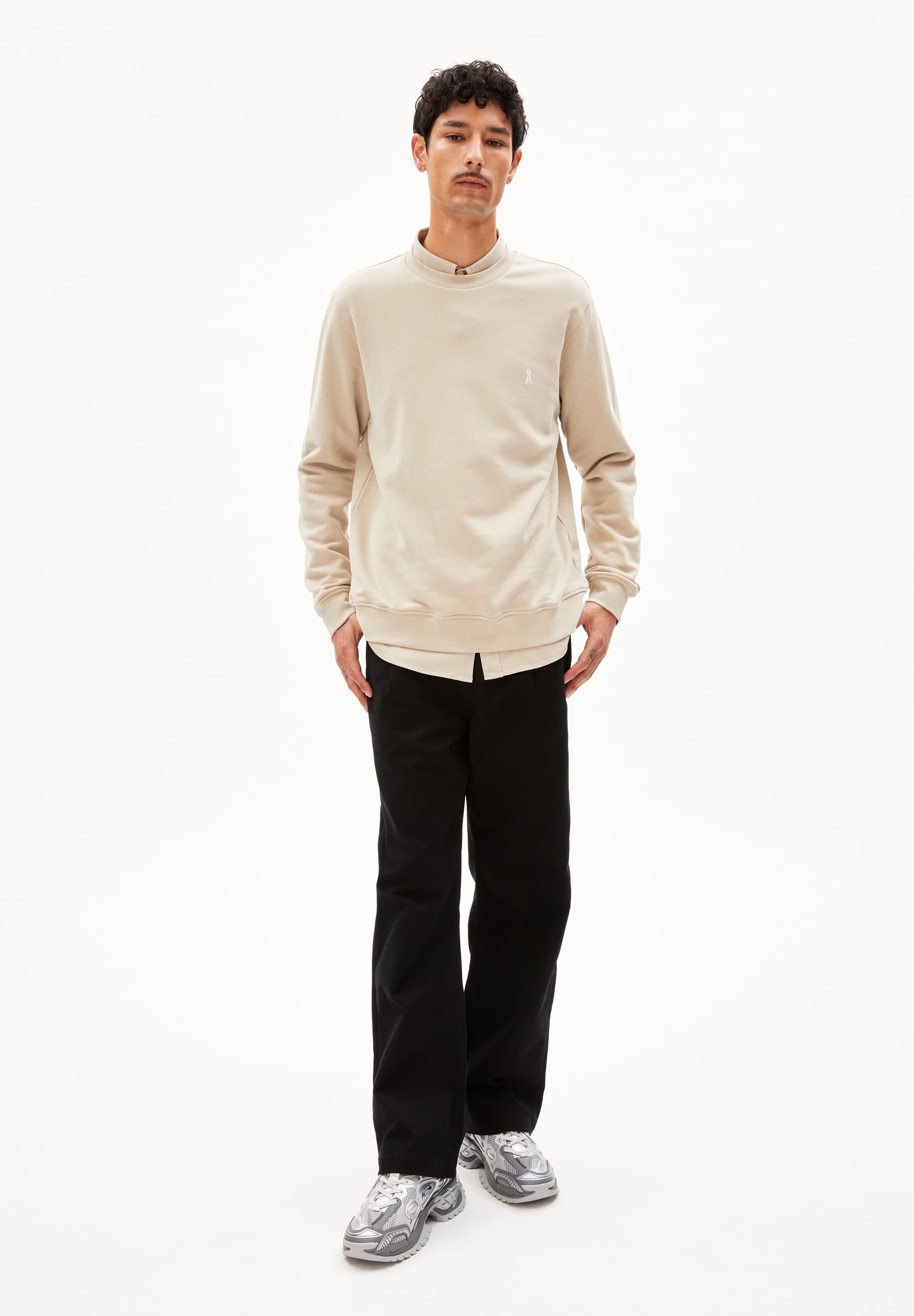 BAARO COMFORT Sweatshirt Regular Fit made of Organic Cotton Mix