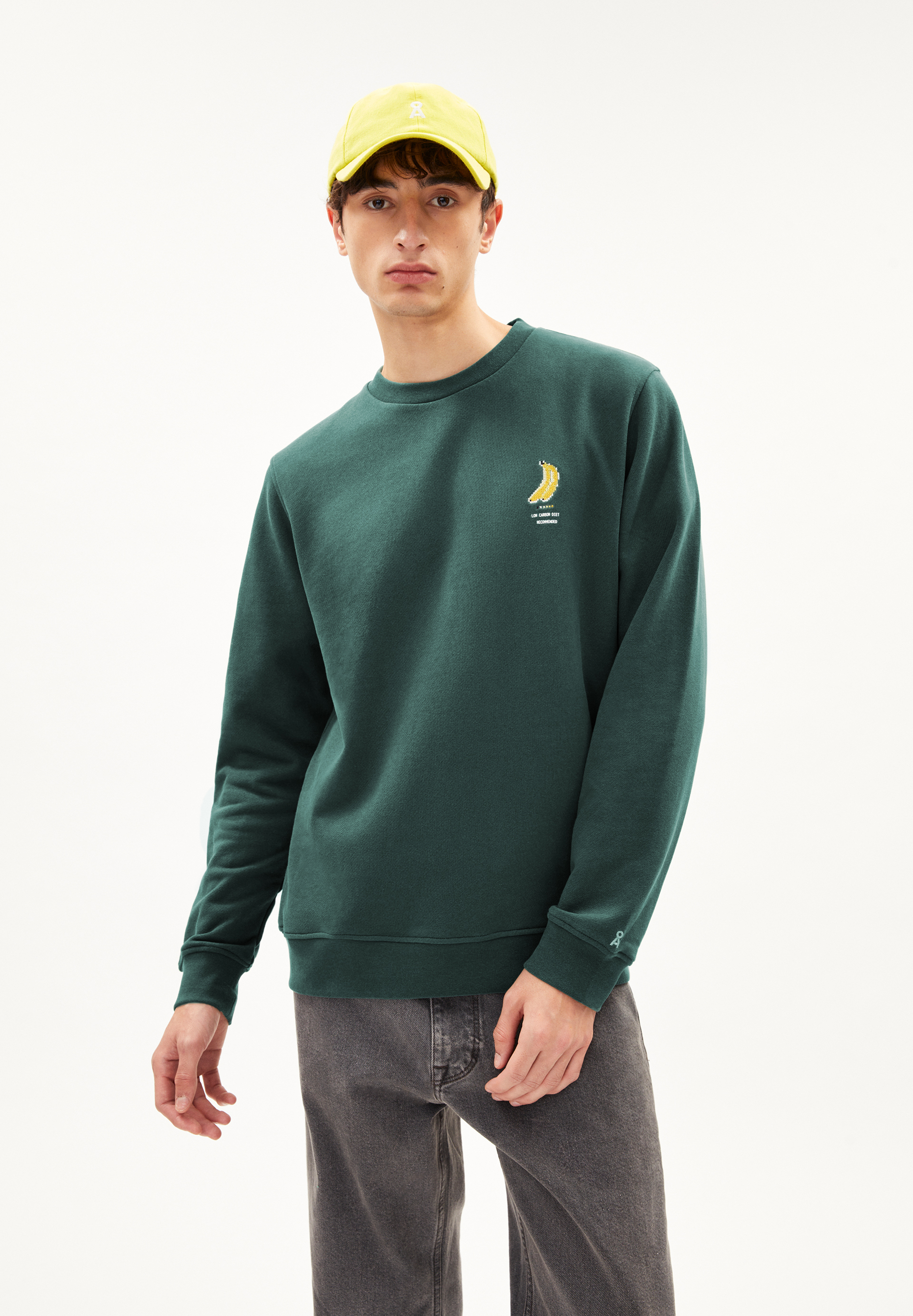 BAARO PIXXEL Sweatshirt Regular Fit made of Organic Cotton Mix