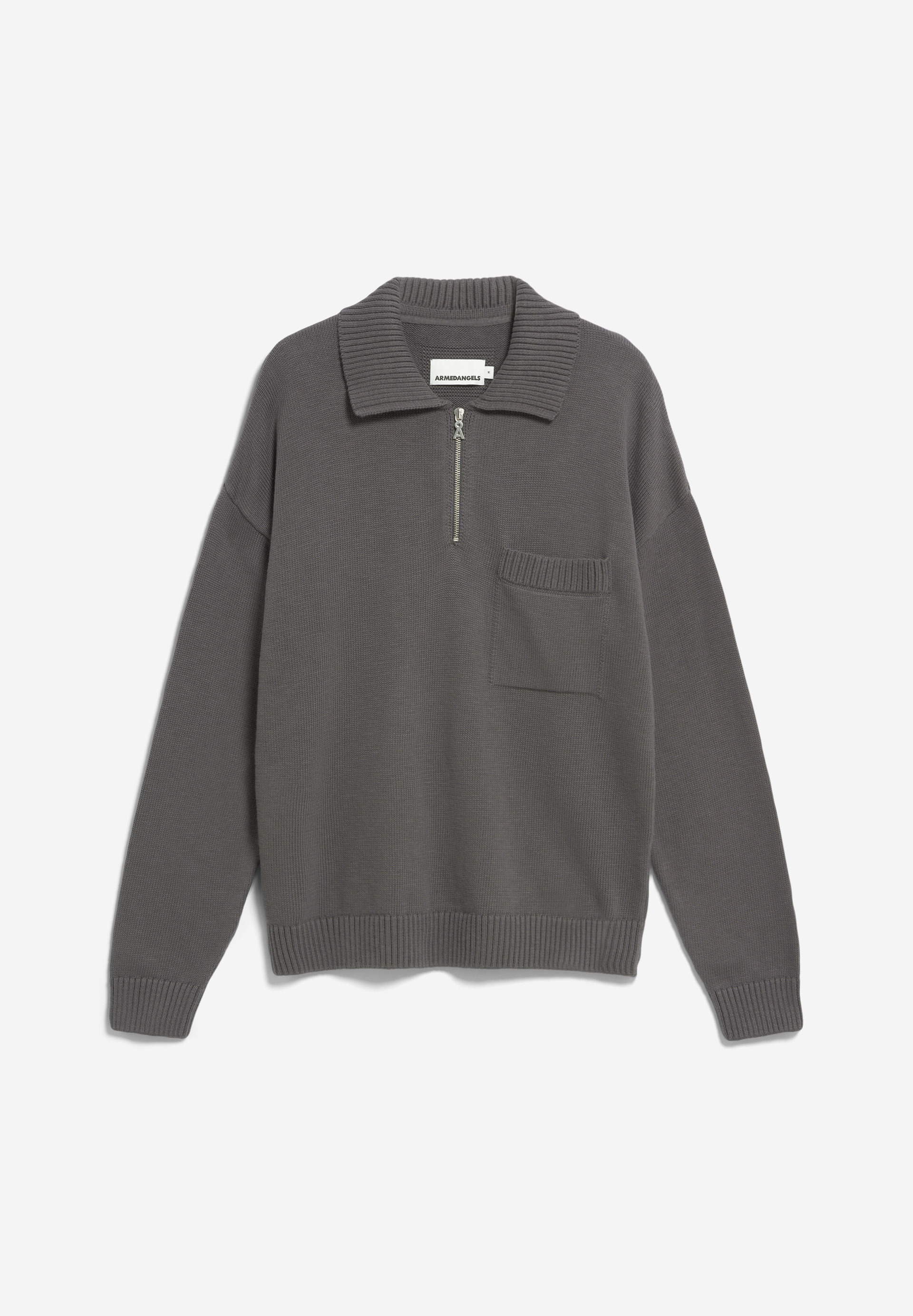 FLORYAAN Pull à coupe décontractée en coton bio
