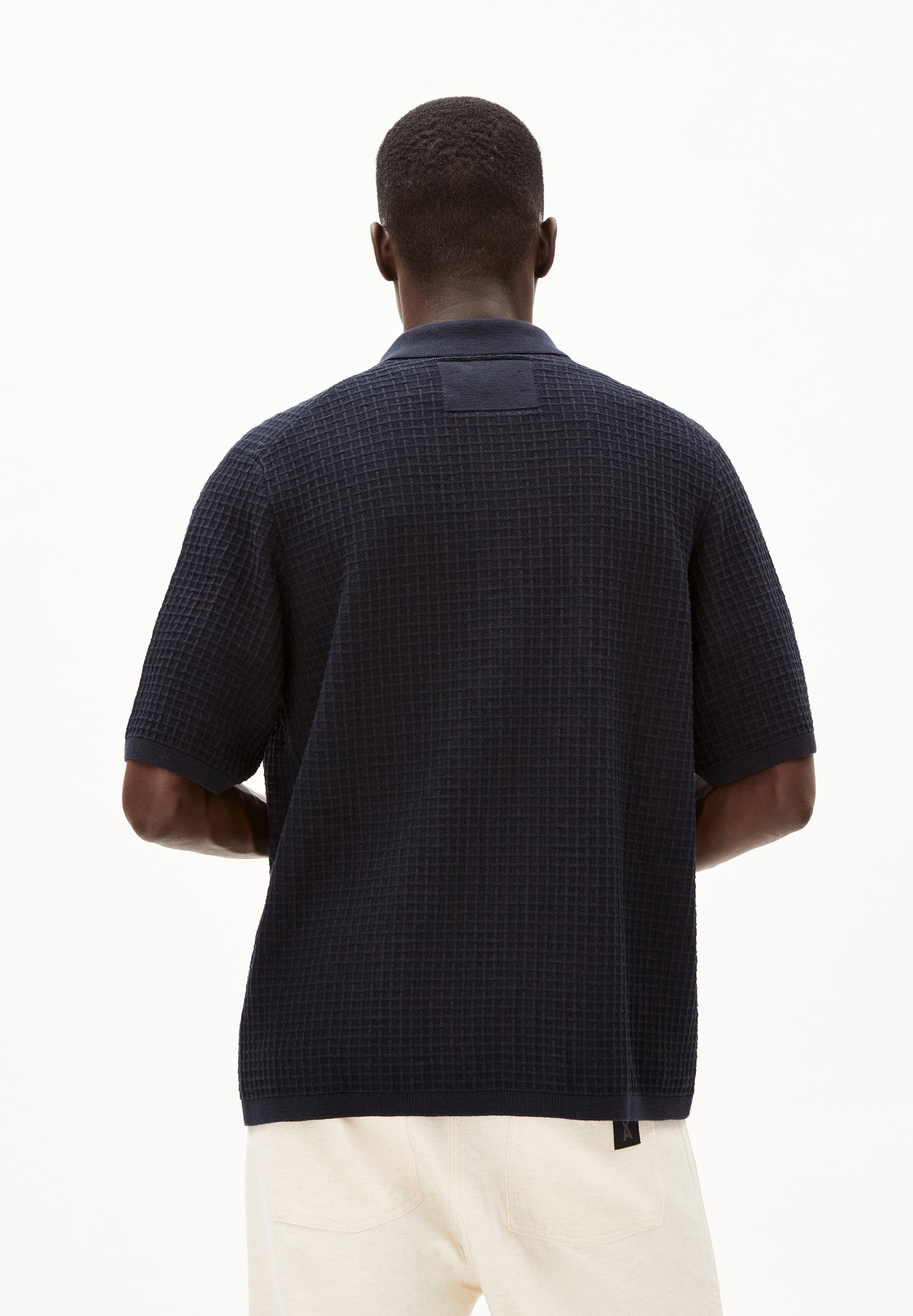 EDUAARDO Knit Polo T-Shirt Regular Fit made of Organic Cotton