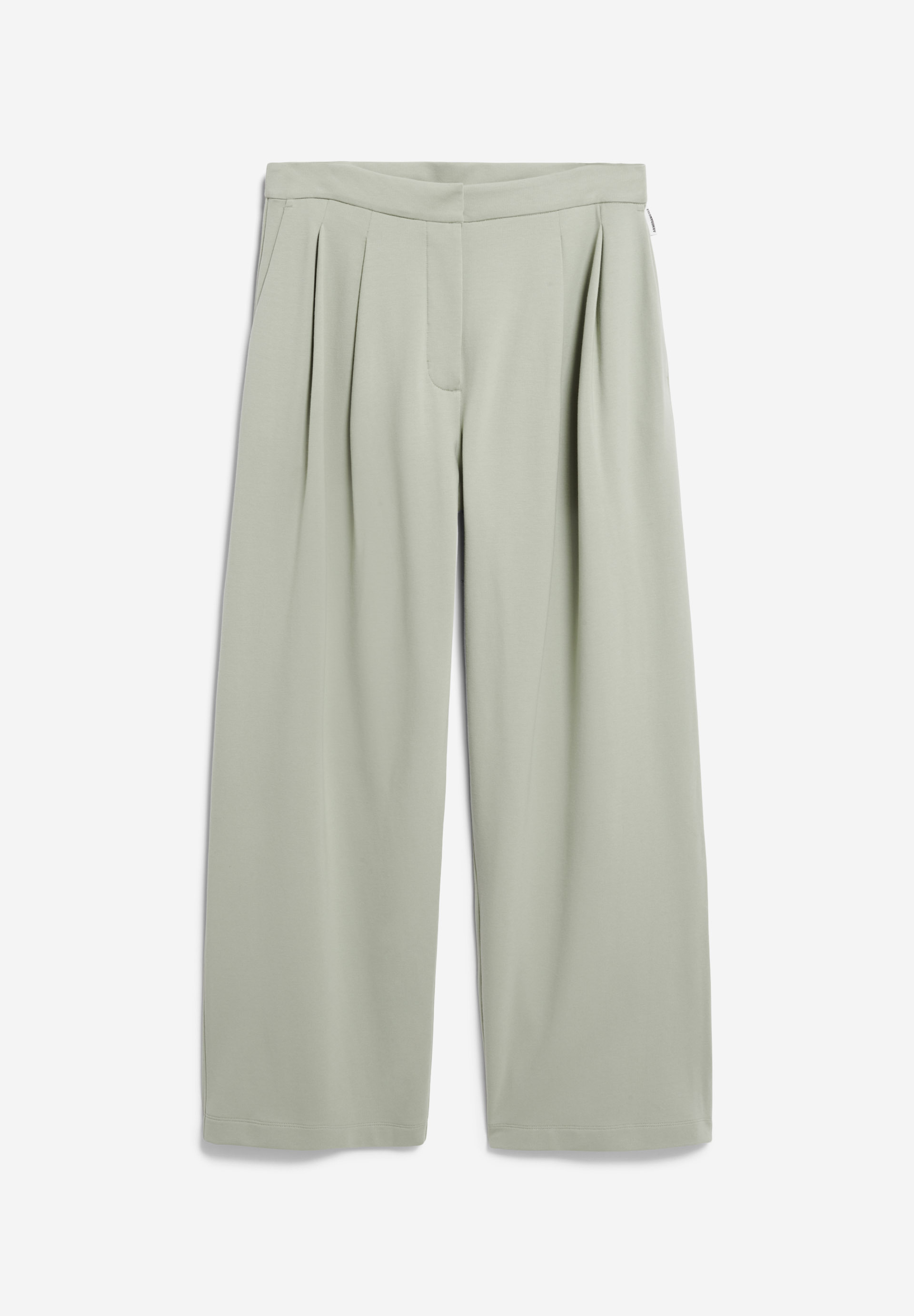 LIRAA LOU WIDELEG Jersey broek van biologische katoenmix