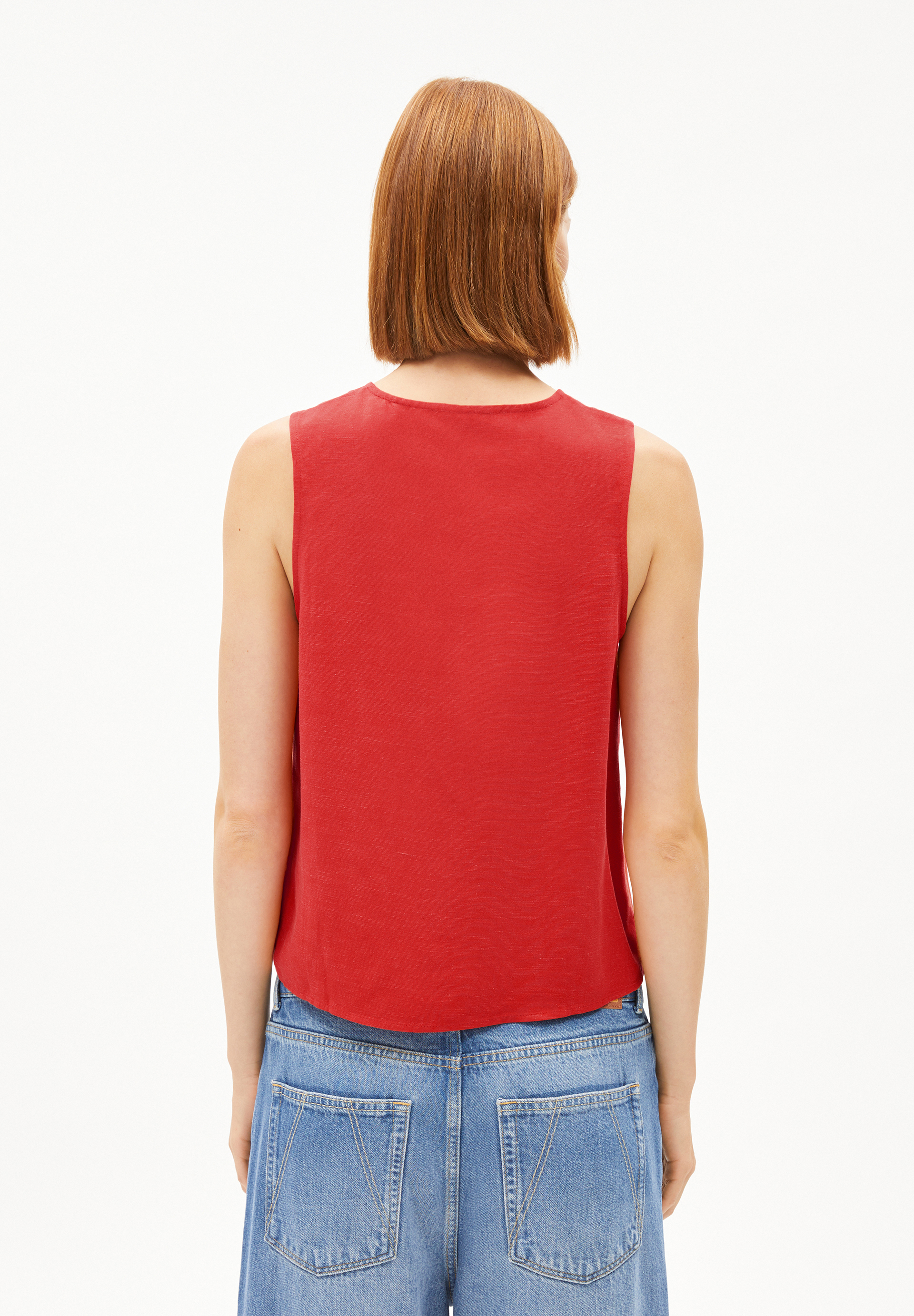 RAFALAA LINO Top in linnenmix