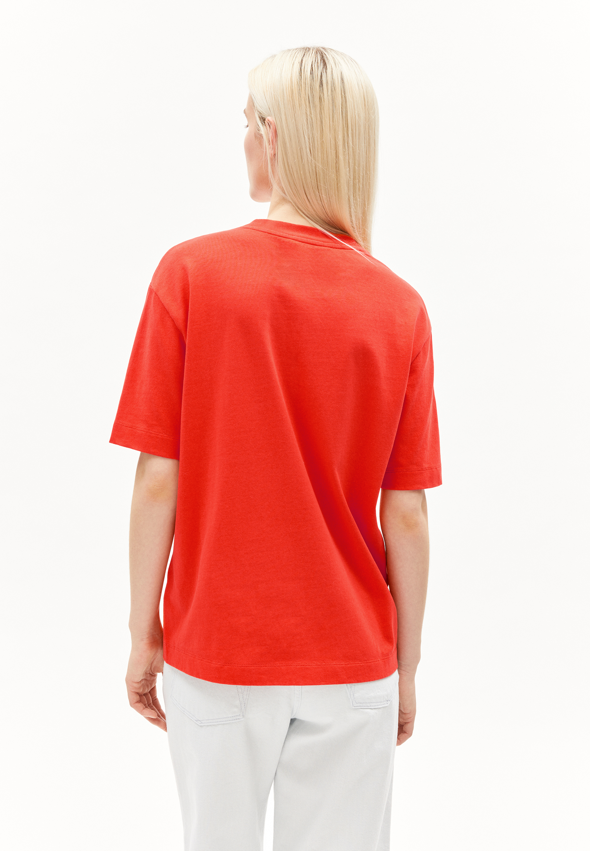 TARJAA Å EMBRO T-shirt épais à coupe ample en coton bio mélangé