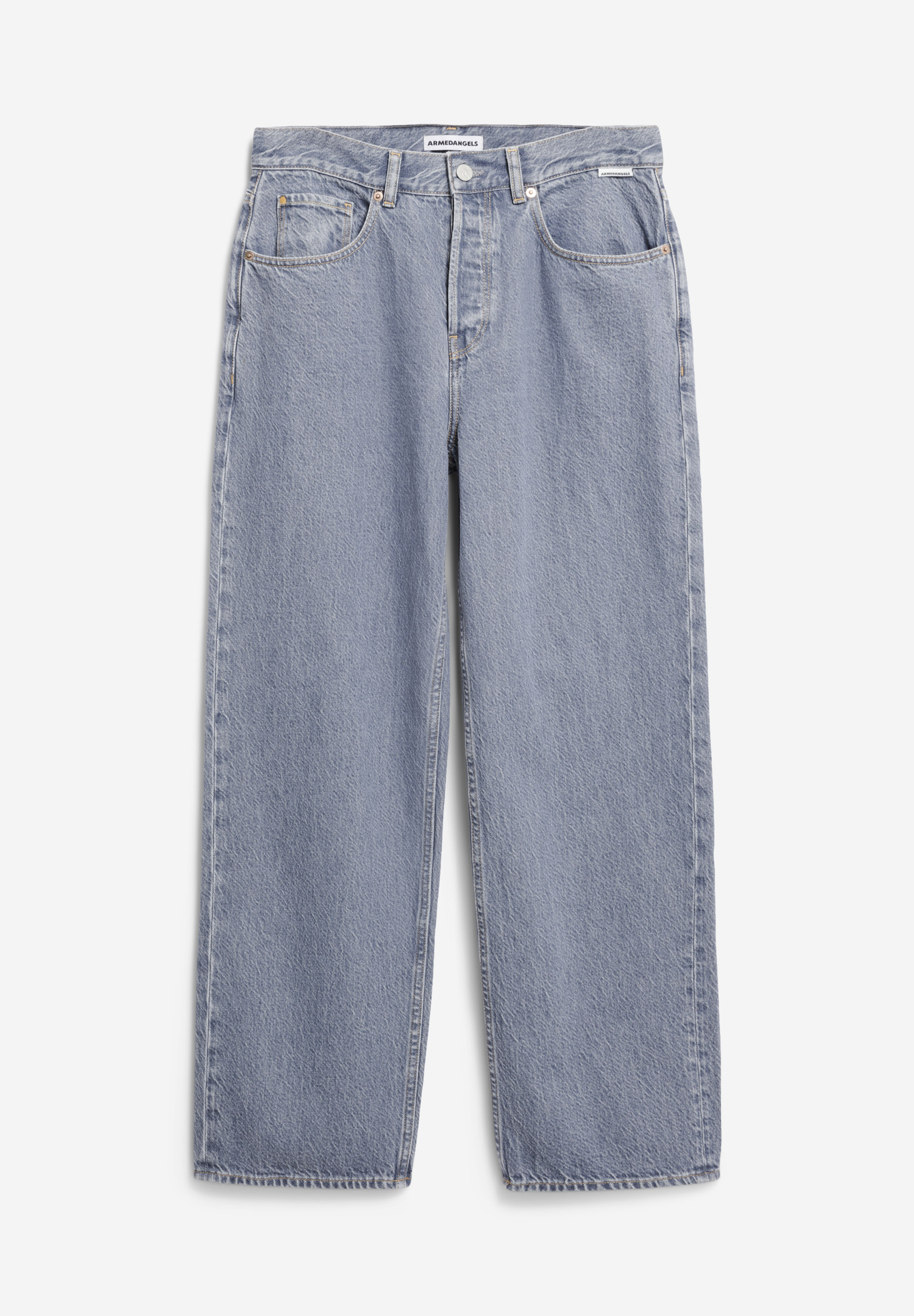 HAAYI Jean baggy en mélange de coton biologique