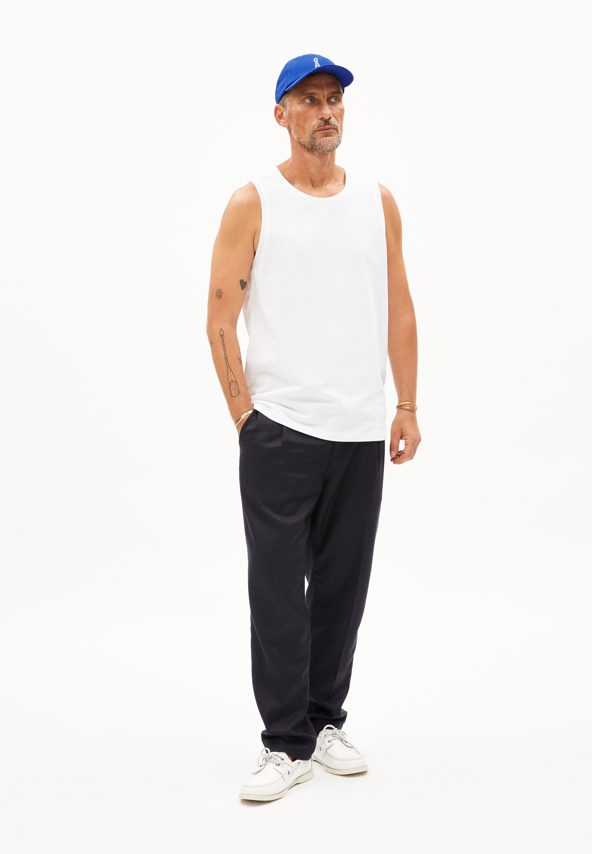 ADRIAAN Heavyweight Tanktop aus recyceltem Baumwoll Mix