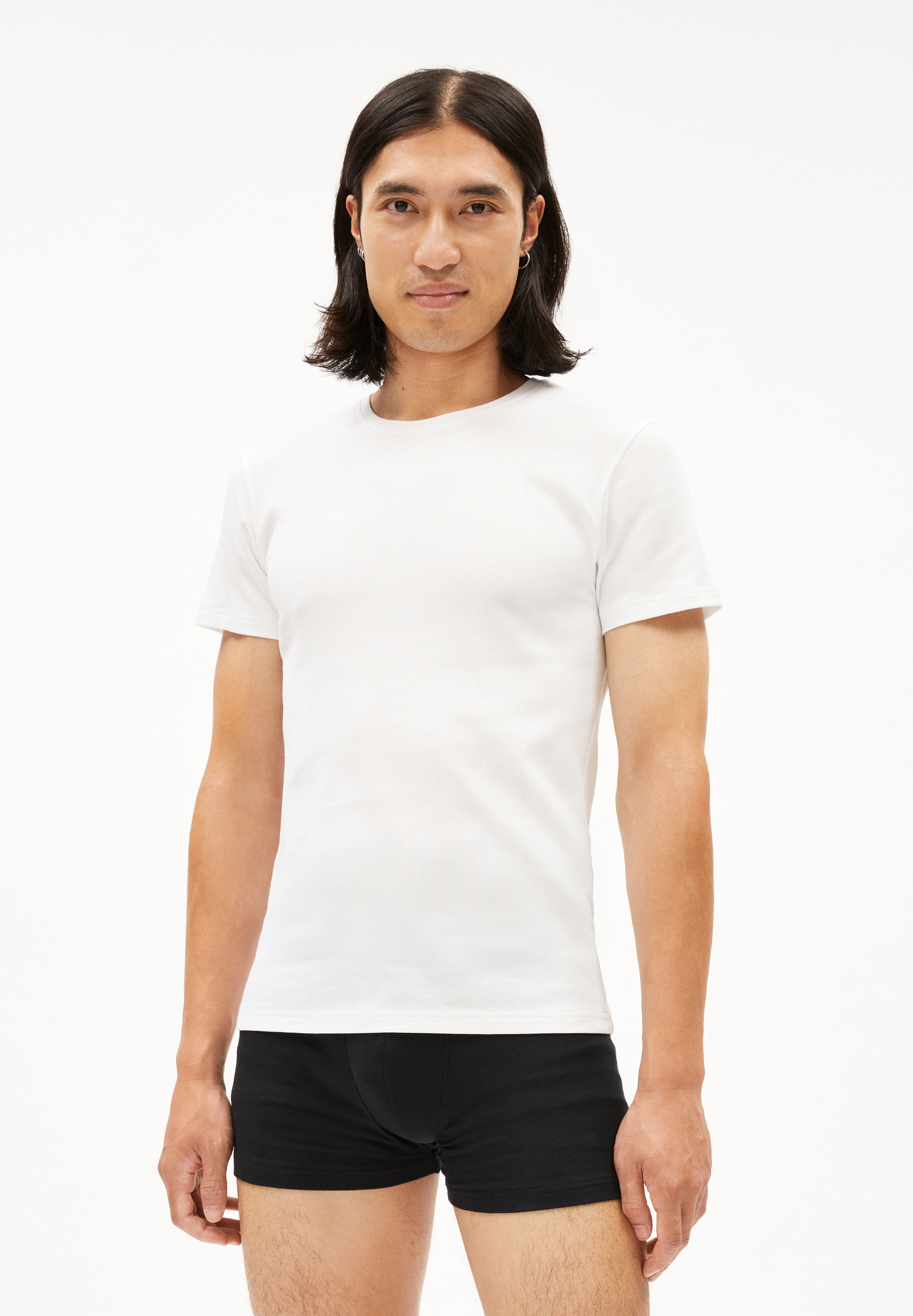HELMAAR RIB Rib-T-Shirt made of Organic Cotton Mix
